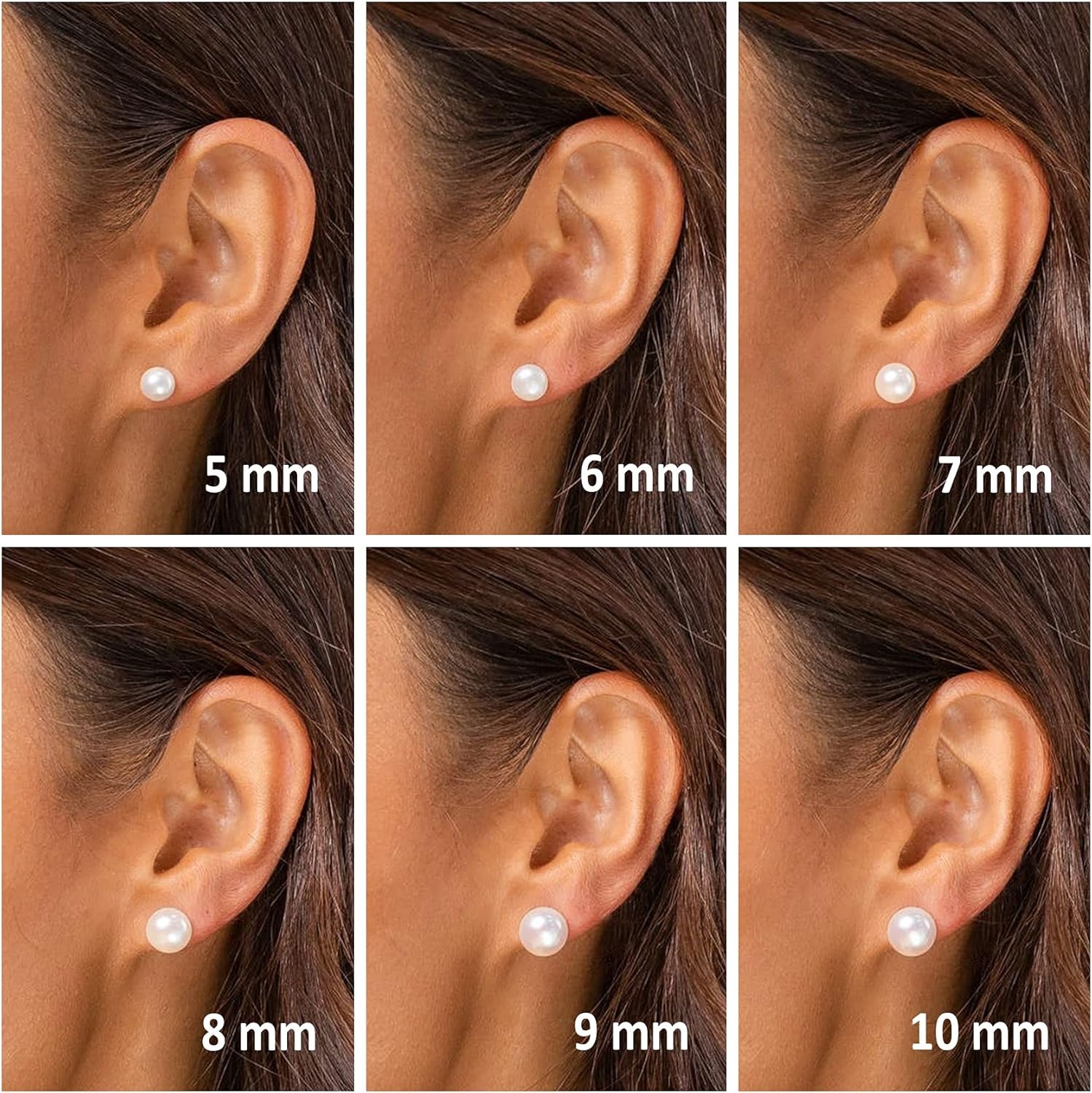 image:imagePAVOI 14K Gold Plated 925 Sterling Silver AAA Quality Handpicked Freshwater Cultured Stud Pearl Earrings Trendy Hypoallergenic JewelryWhite Gold