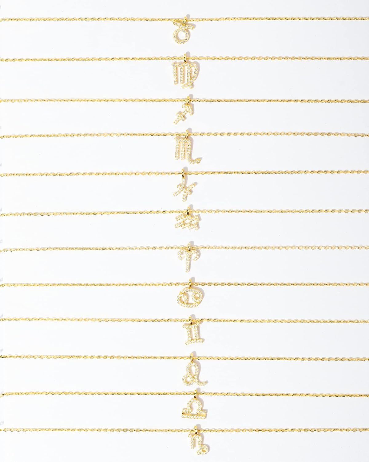 image:imagePAVOI 14K Gold Plated Cubic Zirconia Astrology Necklaces for Women Zodiac Pendant Jewelry Gifts Zodiac Sign Pendant NecklacesCancer