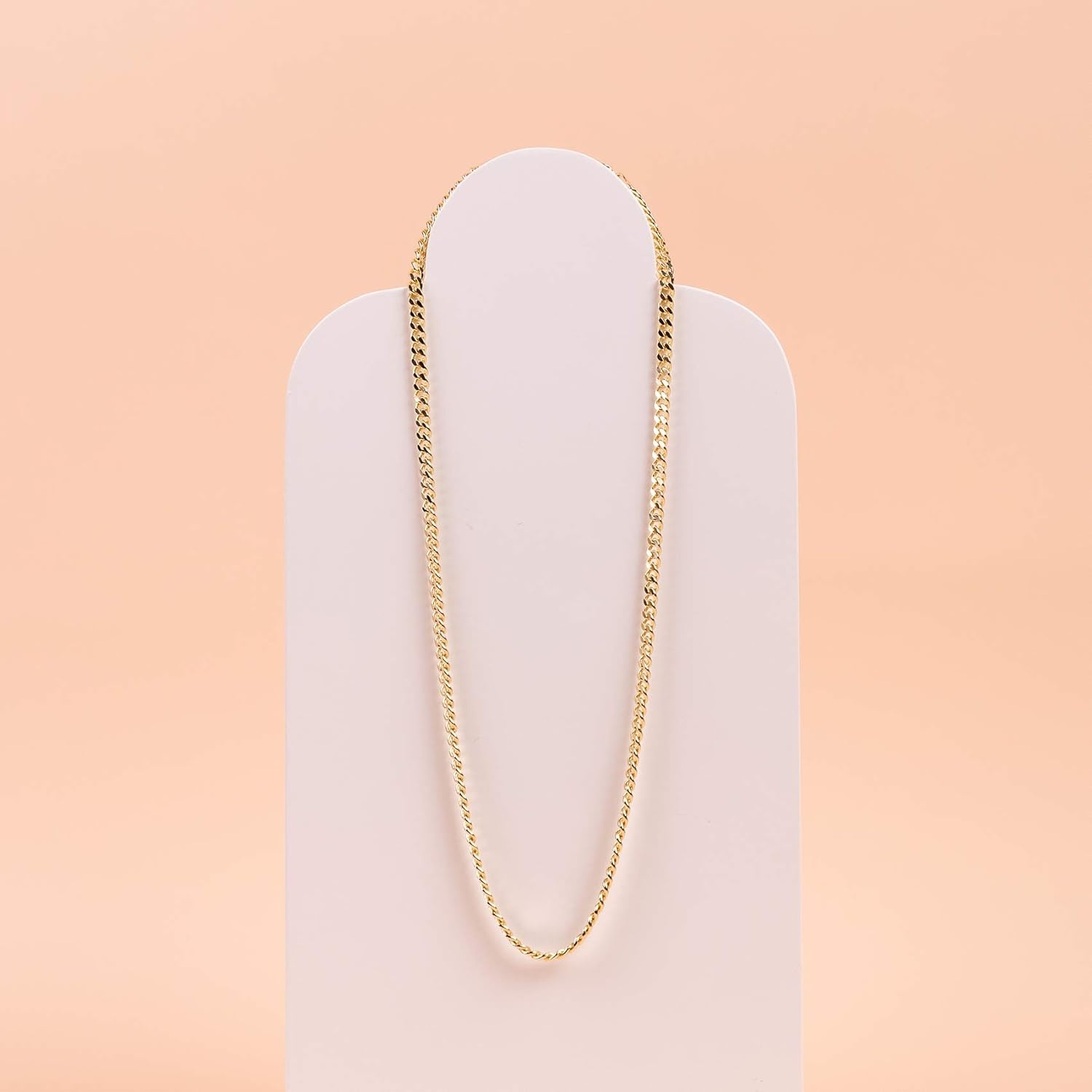 image:imagePAVOI 14K Gold Plated Curb Paperclip Box Sphere Bead Snake Herringbone and Figaro Chain Adjustable NecklaceYellow Gold