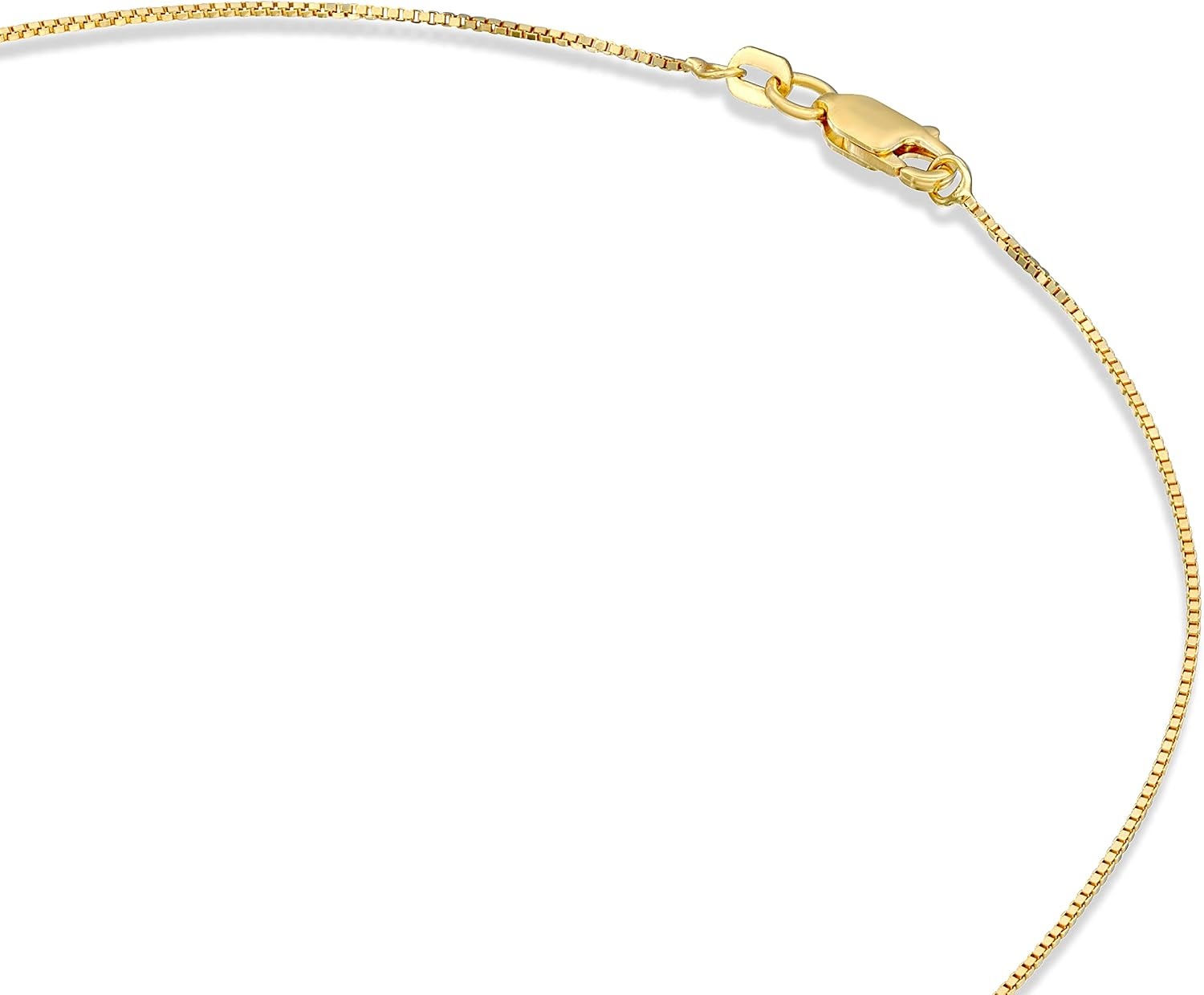 image:imagePAVOI 22K Gold Plated Chain Necklace For Women Italian Solid 925 Sterling Silver Necklace for Men Cuban Link Rope Snake amp Rope DiamondCut Herringbone Trendy Unisex JewelryYellow Gold