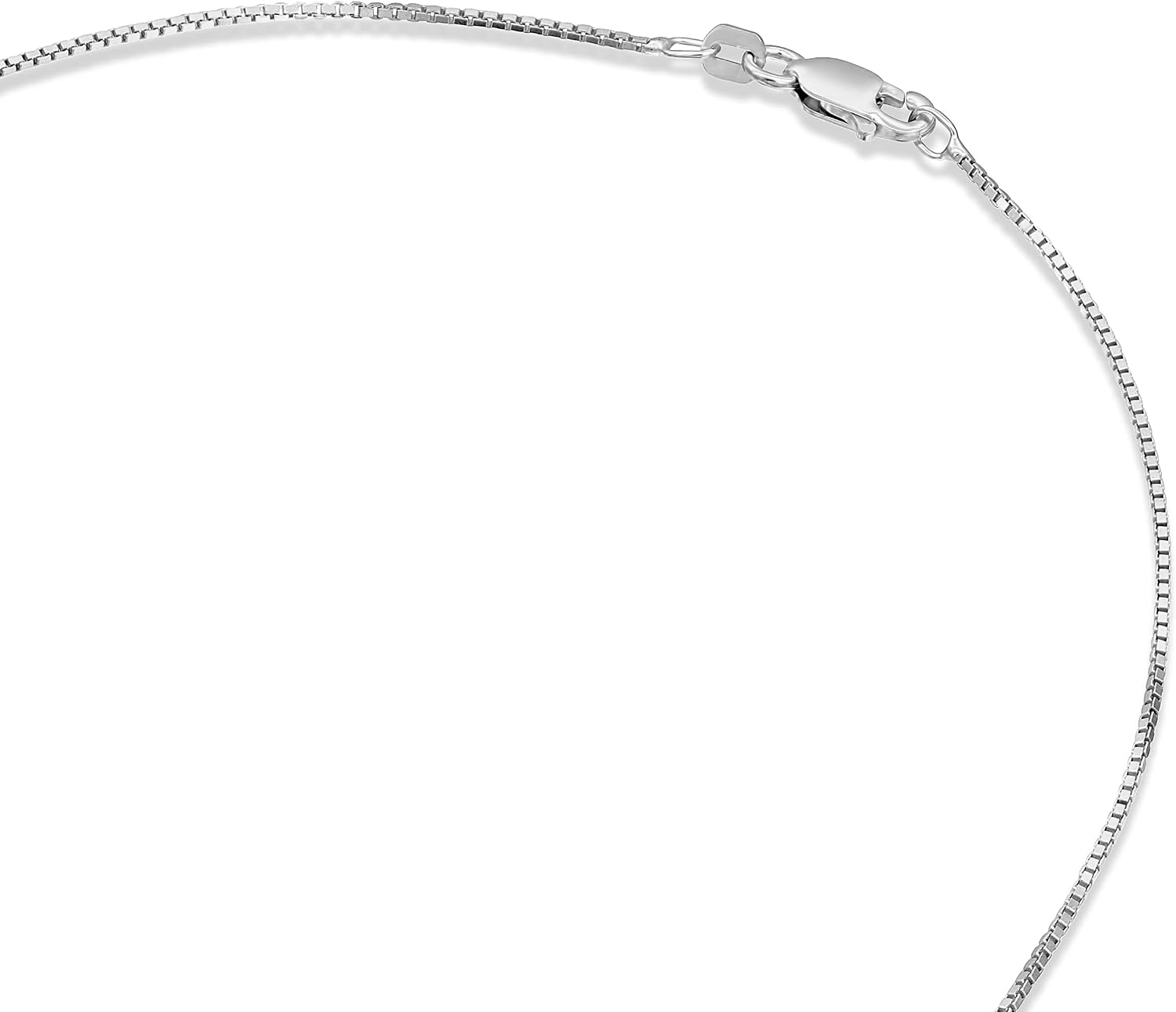 image:imagePAVOI 22K Gold Plated Chain Necklace For Women Italian Solid 925 Sterling Silver Necklace for Men Cuban Link Rope Snake amp Rope DiamondCut Herringbone Trendy Unisex JewelryWhite Gold