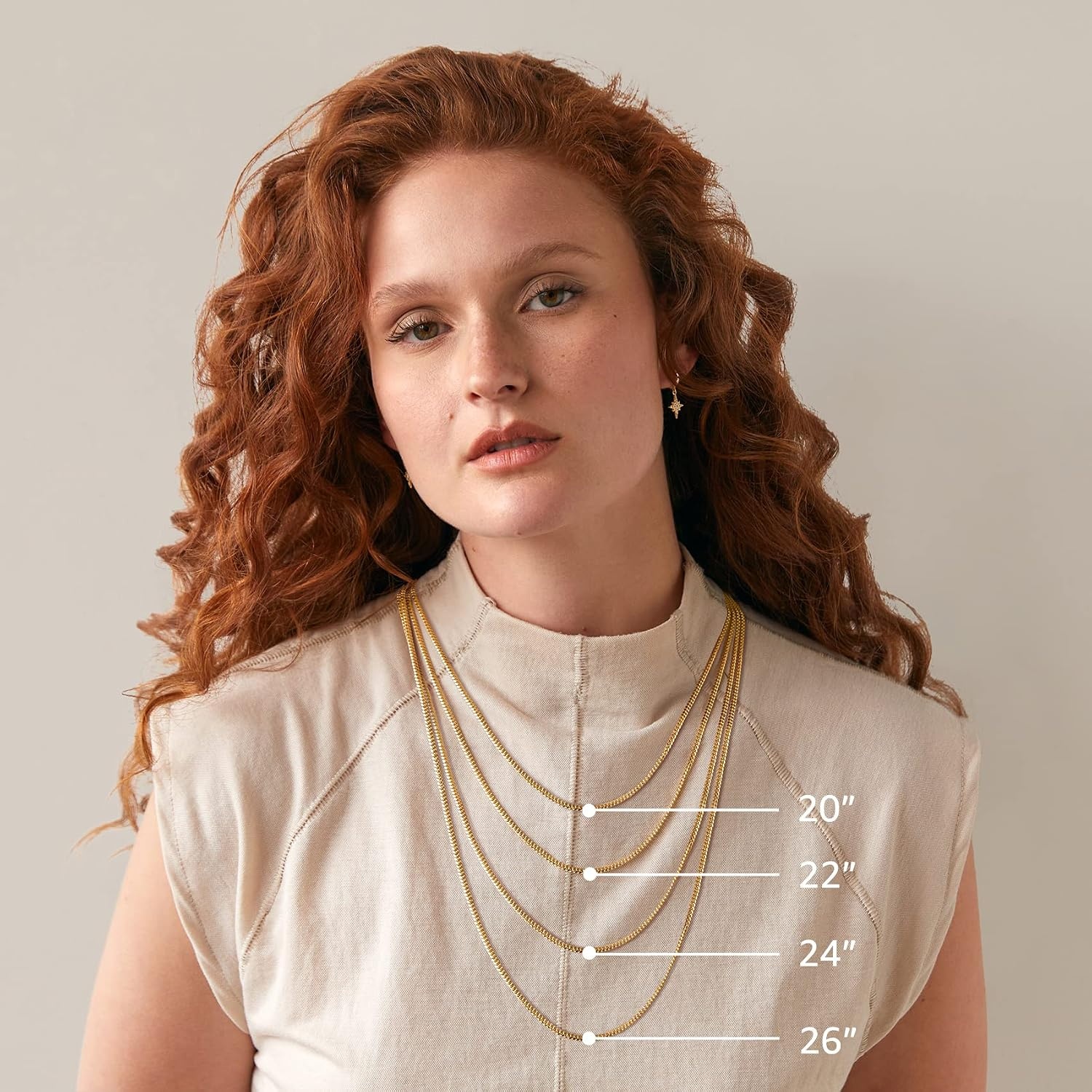 image:imagePAVOI 22K Gold Plated Chain Necklace For Women Italian Solid 925 Sterling Silver Necklace for Men Cuban Link Rope Snake amp Rope DiamondCut Herringbone Trendy Unisex JewelryWhite Gold