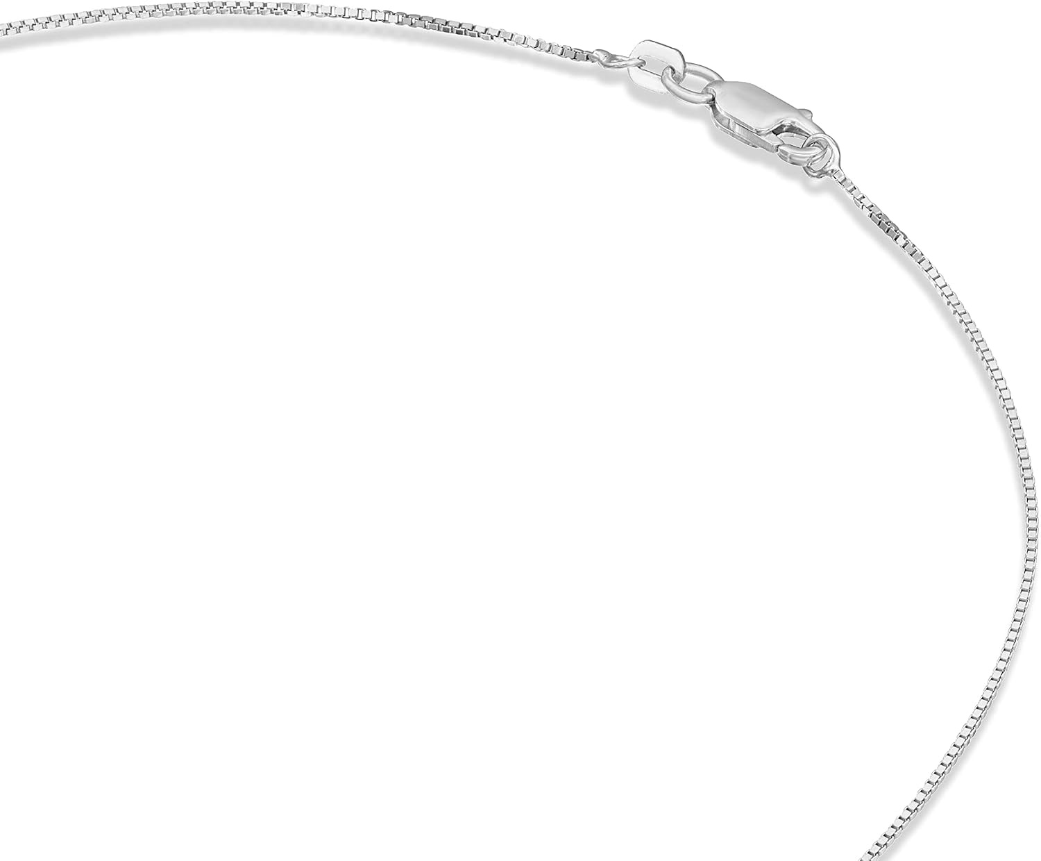 image:imagePAVOI 22K Gold Plated Chain Necklace For Women Italian Solid 925 Sterling Silver Necklace for Men Cuban Link Rope Snake amp Rope DiamondCut Herringbone Trendy Unisex JewelryWhite Gold
