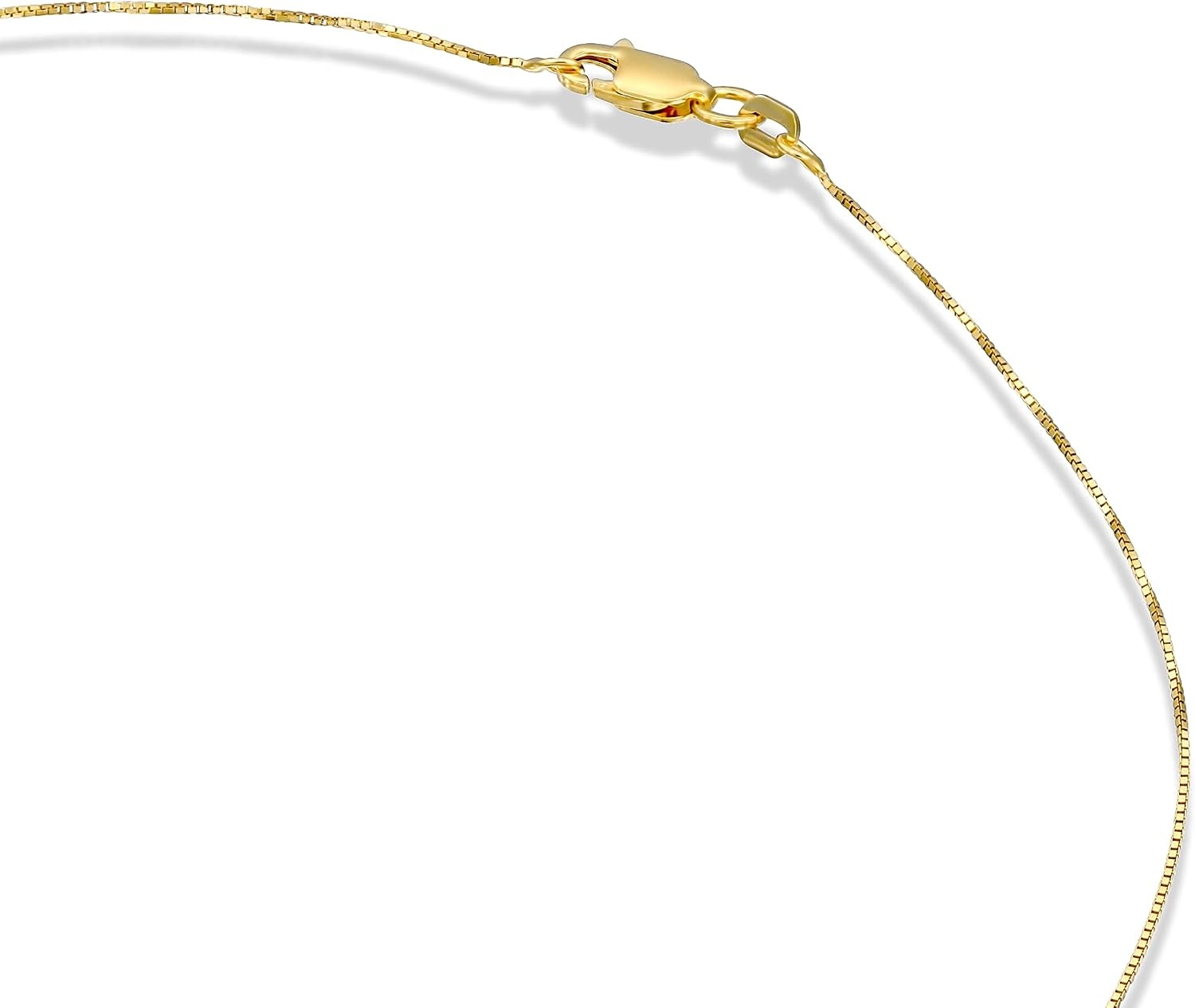 image:imagePAVOI 22K Gold Plated Chain Necklace For Women Italian Solid 925 Sterling Silver Necklace for Men Cuban Link Rope Snake amp Rope DiamondCut Herringbone Trendy Unisex JewelryYellow Gold
