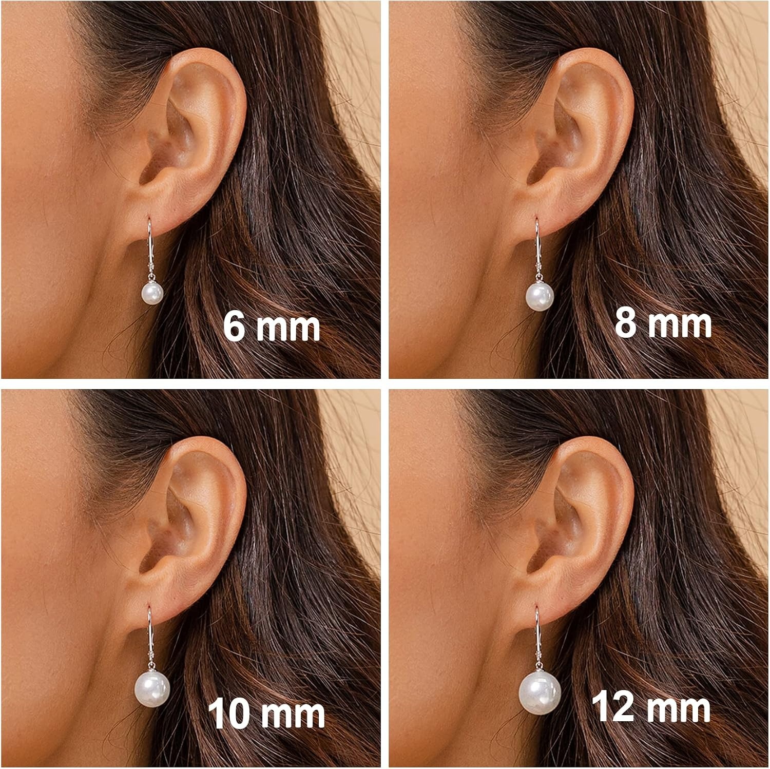 image:imagePAVOI Handpicked AAA Quality Freshwater Cultured Pearl Earrings Leverback Dangle Stud Pearl EarringsYellow Gold