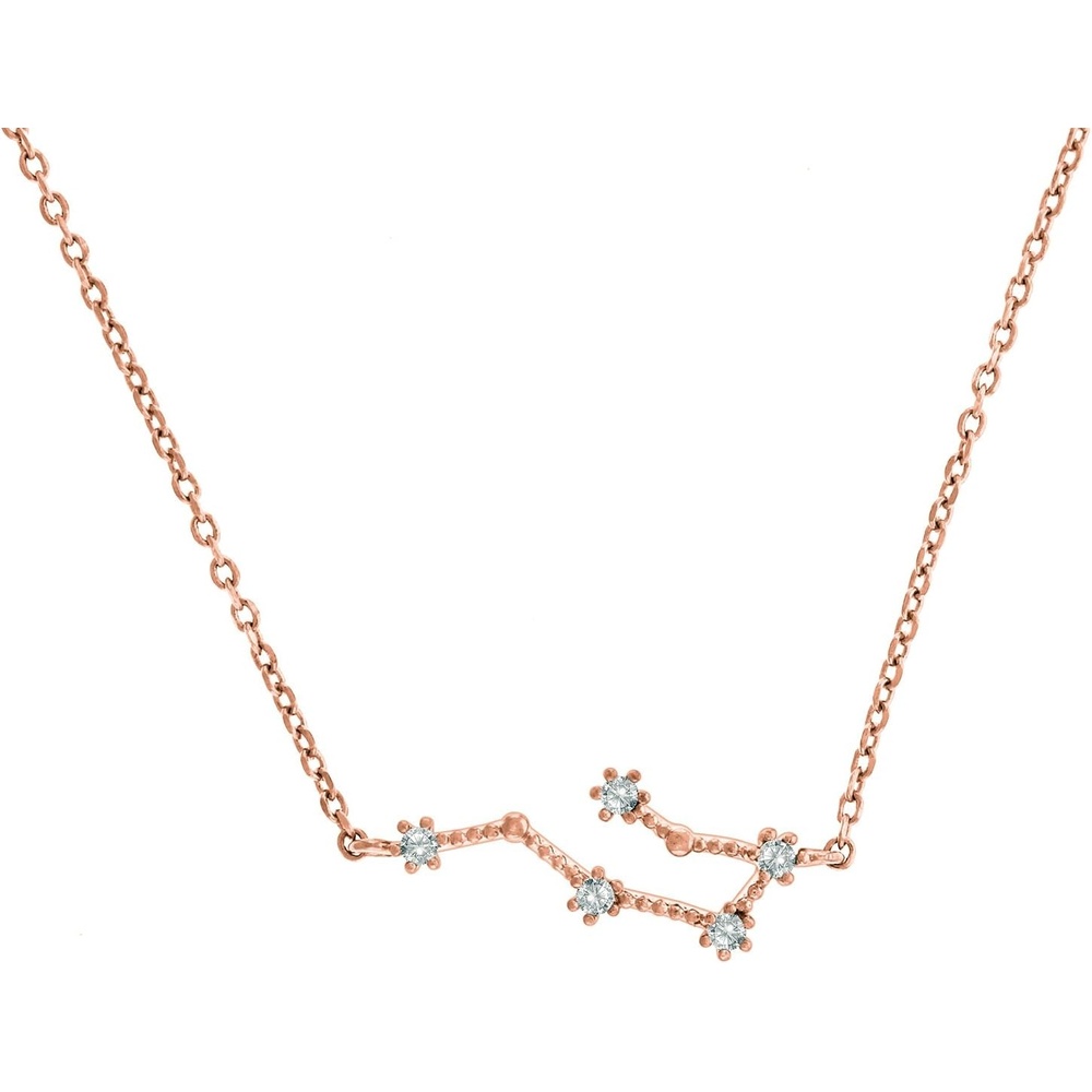 image:imagePAVOI 14K Gold Plated Astrology Constellation Horoscope Zodiac Necklace 1618Rose Gold