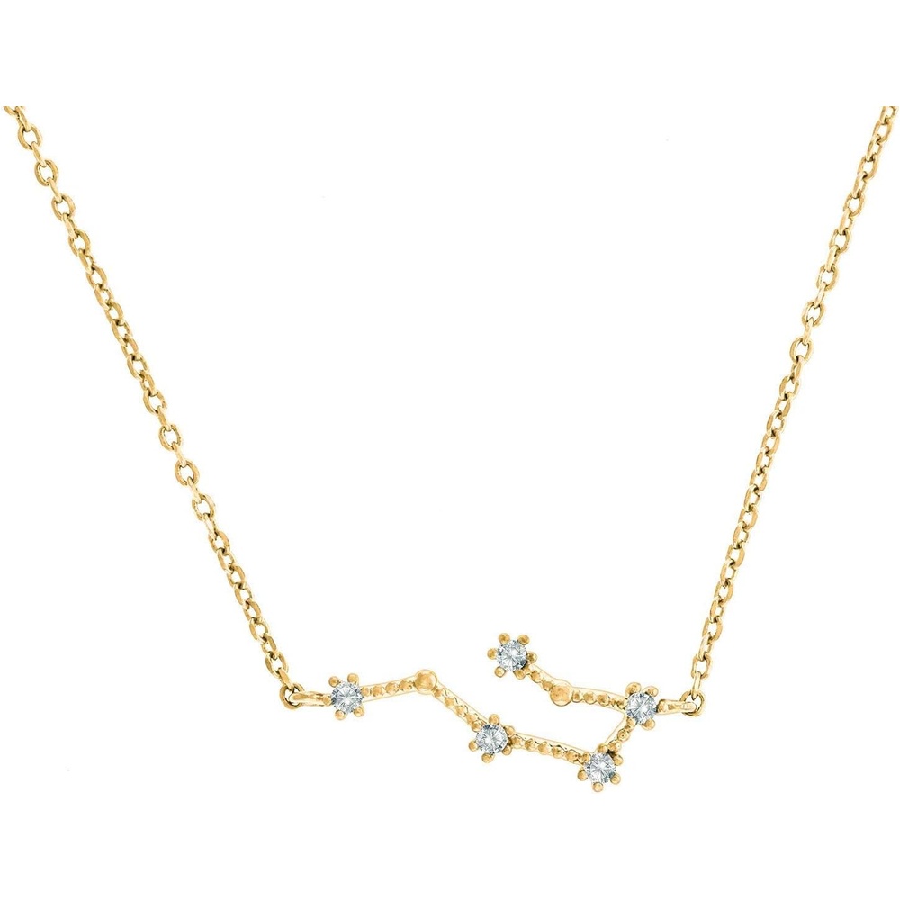 image:imagePAVOI 14K Gold Plated Astrology Constellation Horoscope Zodiac Necklace 1618Yellow Gold