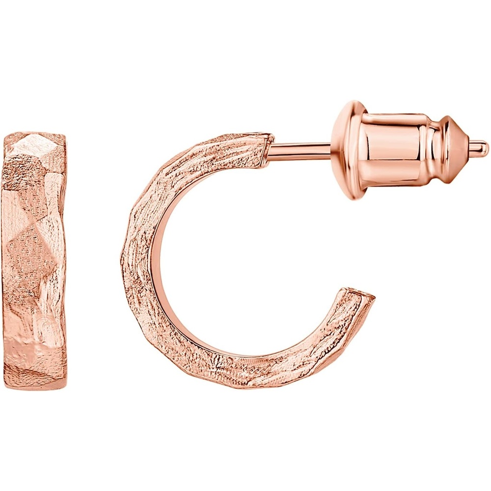 image:imagePAVOI 14K Gold Plated Thin Square Edge Open Hoop Earrings for Women  Trendy Lightweight Open Hoops110 Millimeters