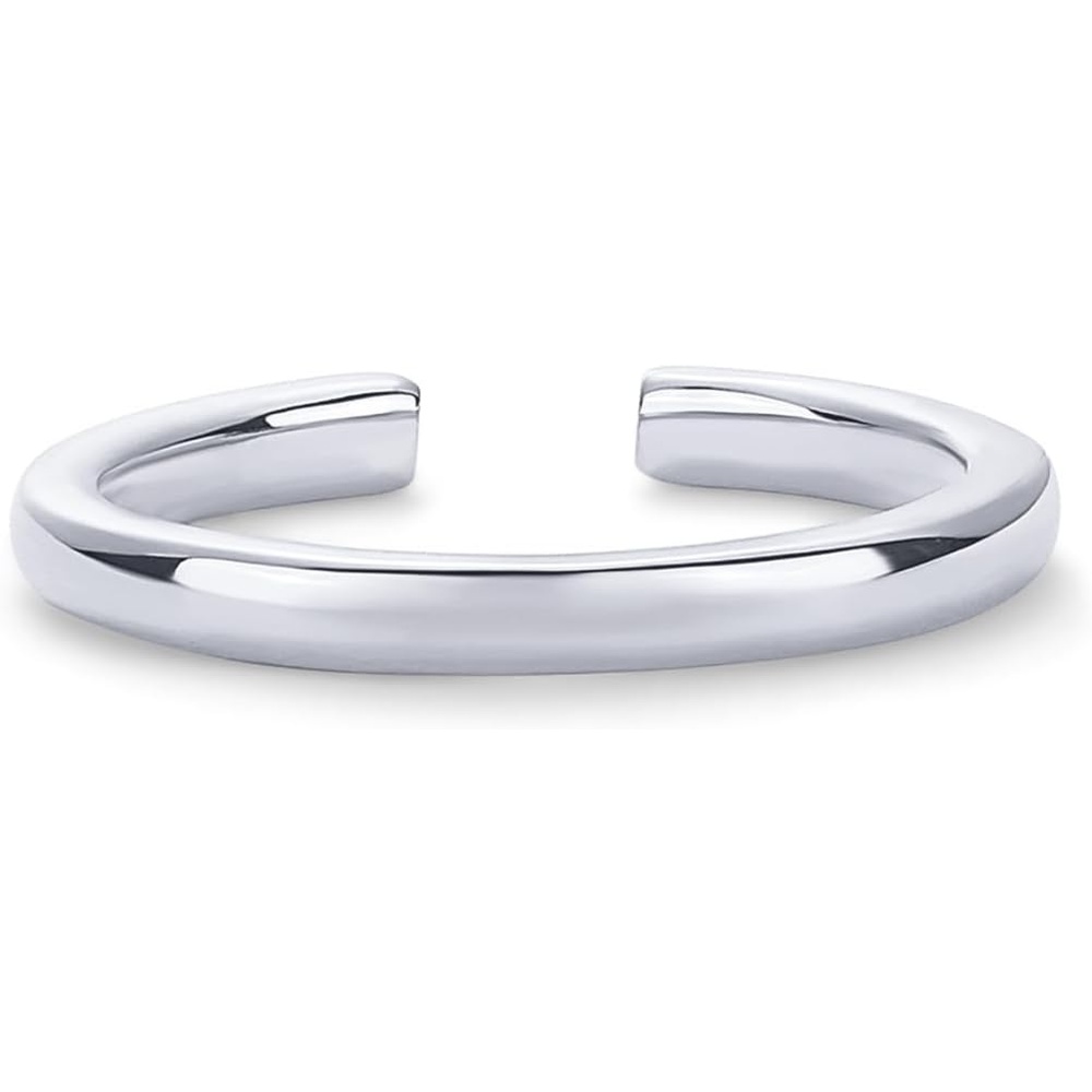 image:imagePAVOI 18K Gold Plated Toe Rings for Women Trendy CrissCross and Classic Band Toe Ring2 Millimeters