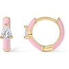 Yellow Gold - Pink Enamel