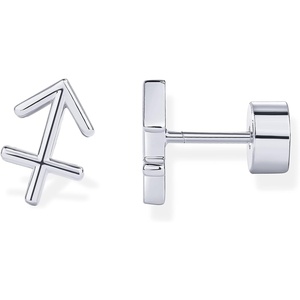 PAVOI 14K Gold Plated 925 Sterling Silver Posts Zodiac Sign Flat Back Earring Studs | Birthday Gift for Women | Astrology Earring Pair(Sagittarius)