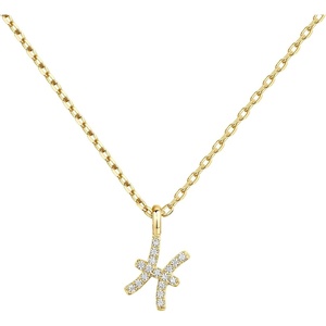 PAVOI 14K Gold Plated Cubic Zirconia Astrology Necklaces for Women – Zodiac Pendant Jewelry Gifts – Zodiac Sign Pendant Necklaces(Pisces)