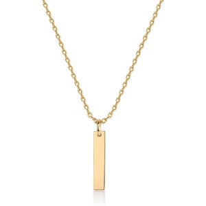 PAVOI 14K Gold Plated Dainty Cubic Zirconia Pendant Necklace for Women | Dot, Elephant, Butterfly, Pineapple, Lock, Knot, Palm Tree, Bow, Smiley Pendant | Layering Chain Necklaces(Yellow Gold)