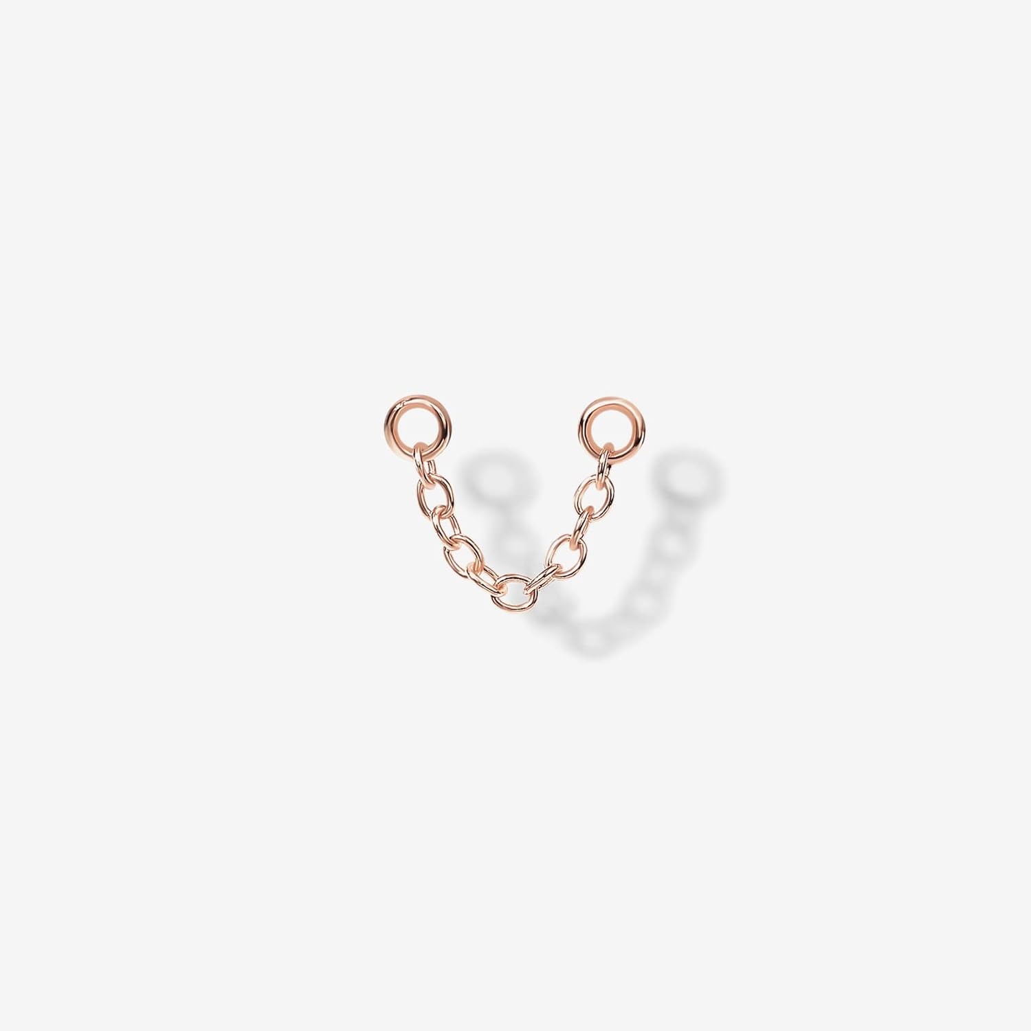 image:imagePAVOI 14K Earrings Chain Connectors 45 Millimeters Yellow Gold15 Millimeters