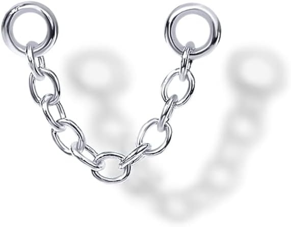 image:imagePAVOI 14K Earrings Chain Connectors 45 Millimeters Yellow Gold15 Millimeters