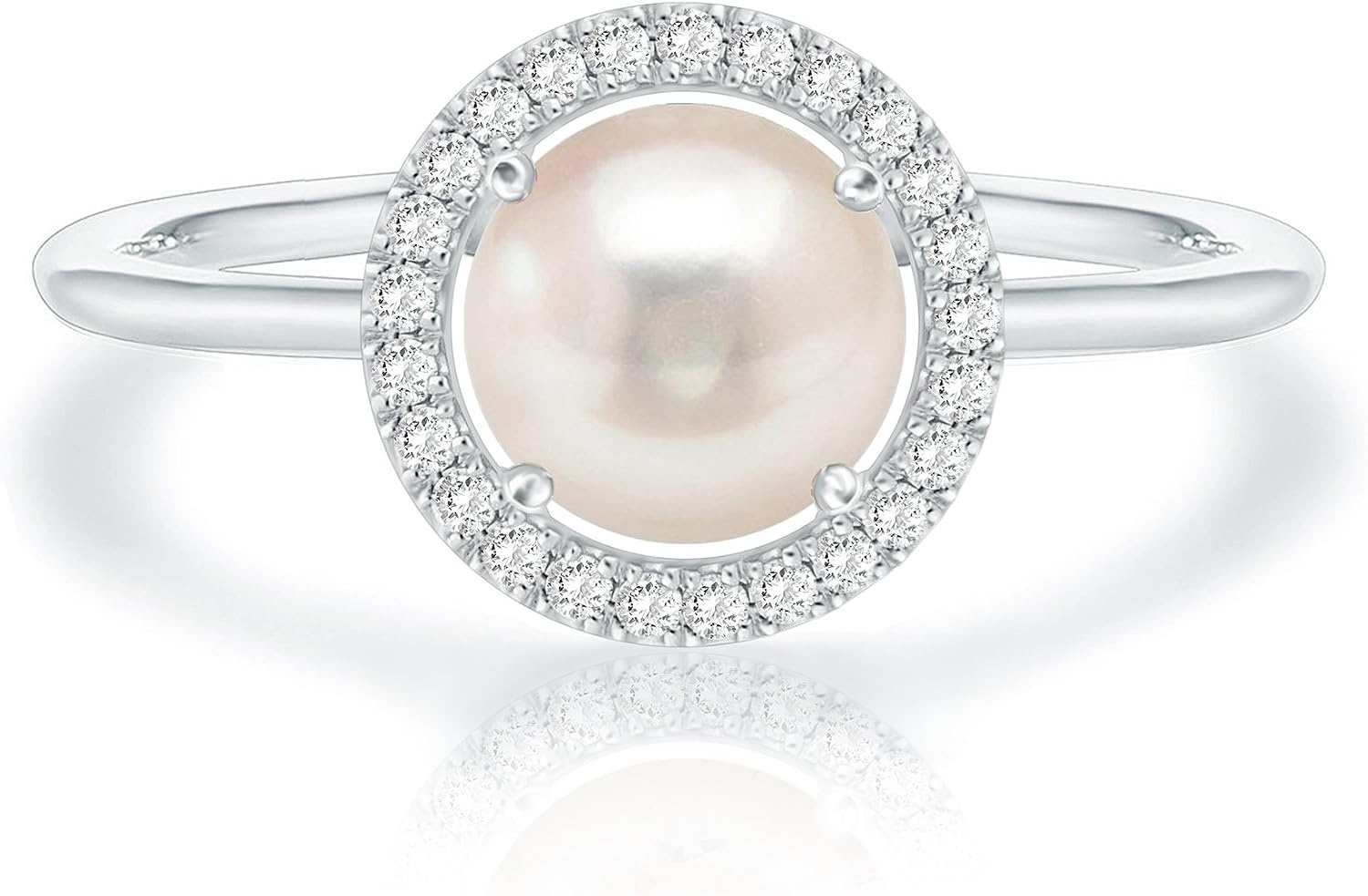 image:imagePAVOI 14K Gold Plated Crystal Birthstone Rings Rings For WomenWhite Gold