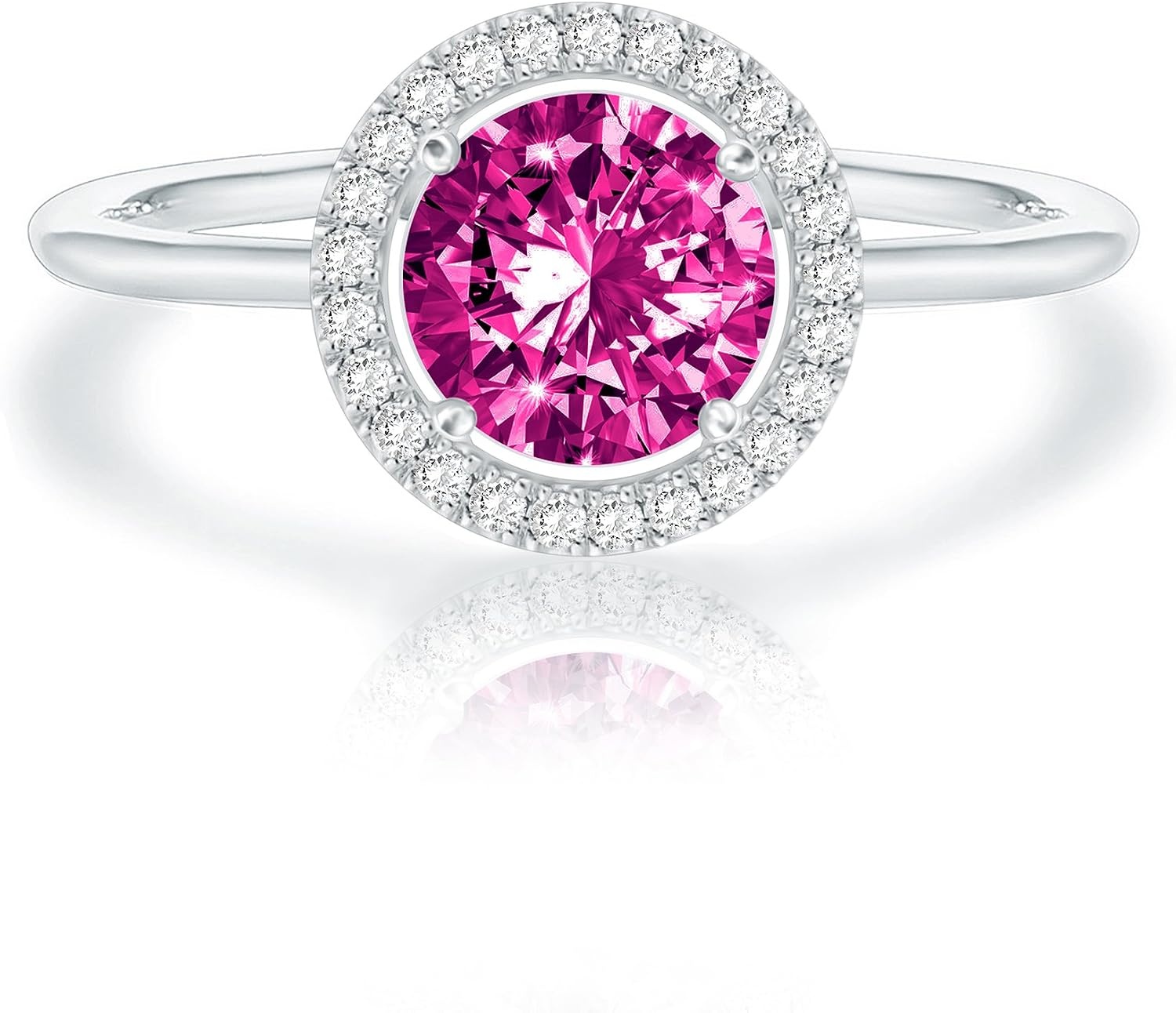 image:imagePAVOI 14K Gold Plated Crystal Birthstone Rings Rings For WomenWhite Gold