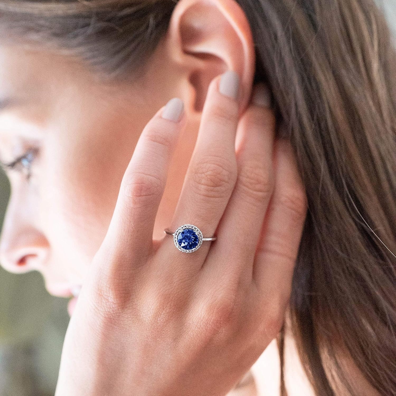 image:imagePAVOI 14K Gold Plated Crystal Birthstone Rings Rings For WomenWhite Gold