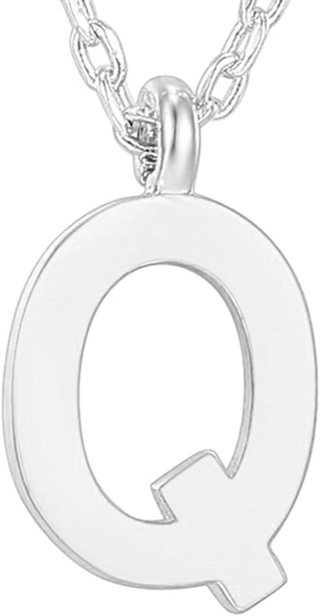 image:imagePAVOI 14K Gold Plated Initial Necklace Letter Necklaces for Women Q