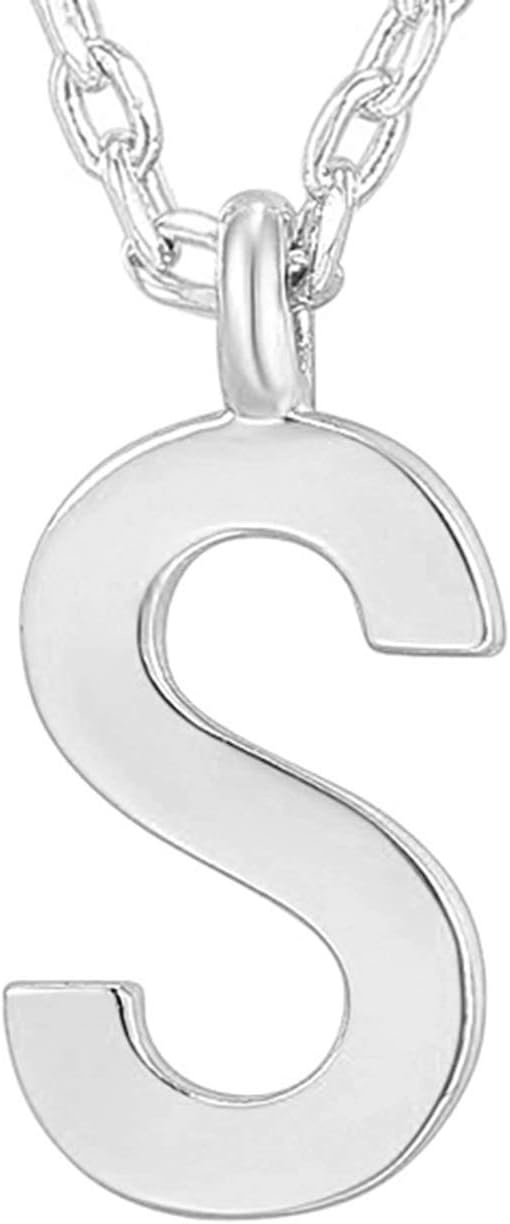 image:imagePAVOI 14K Gold Plated Initial Necklace Letter Necklaces for Women S