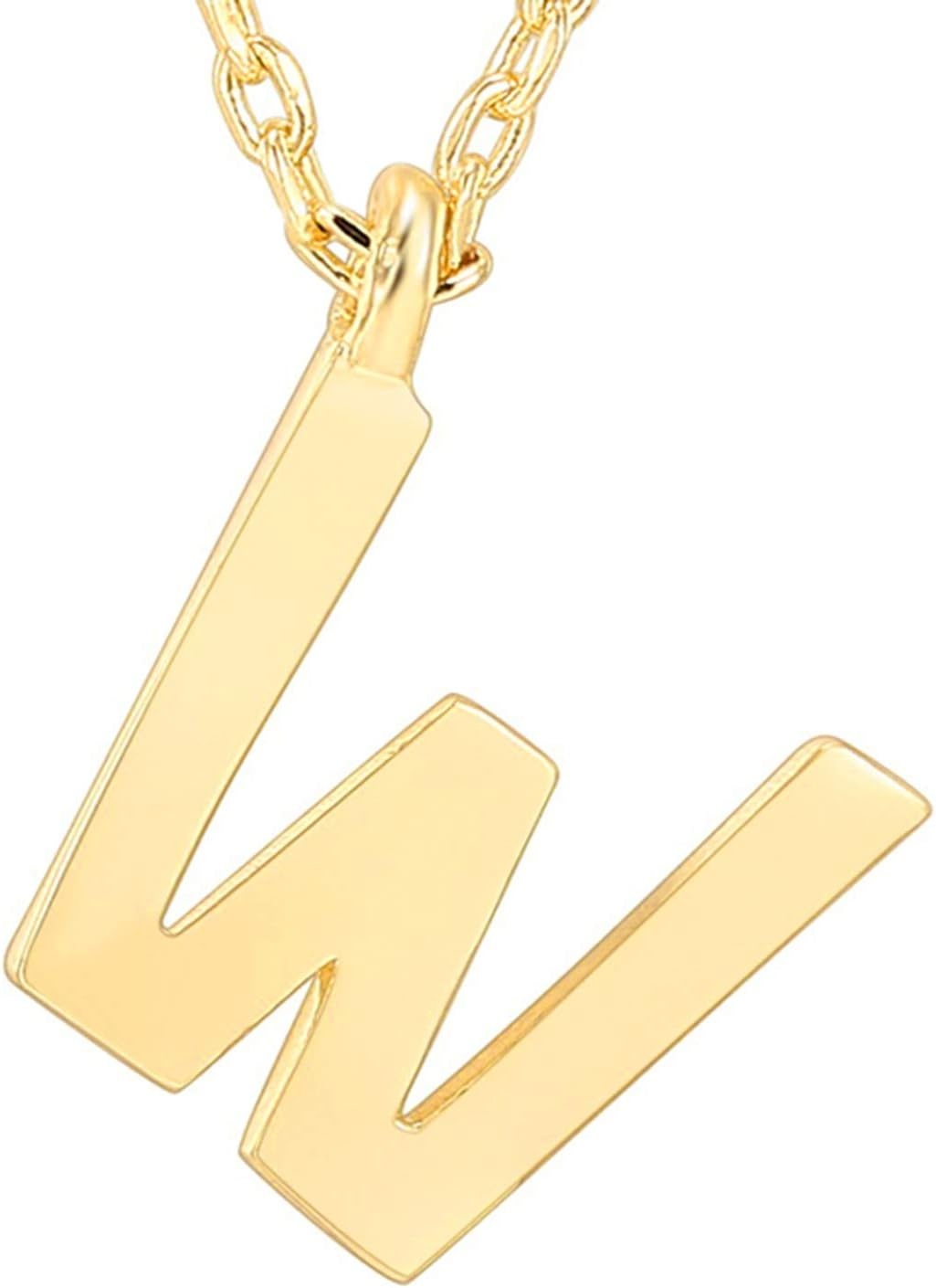image:imagePAVOI 14K Gold Plated Initial Necklace Letter Necklaces for Women W