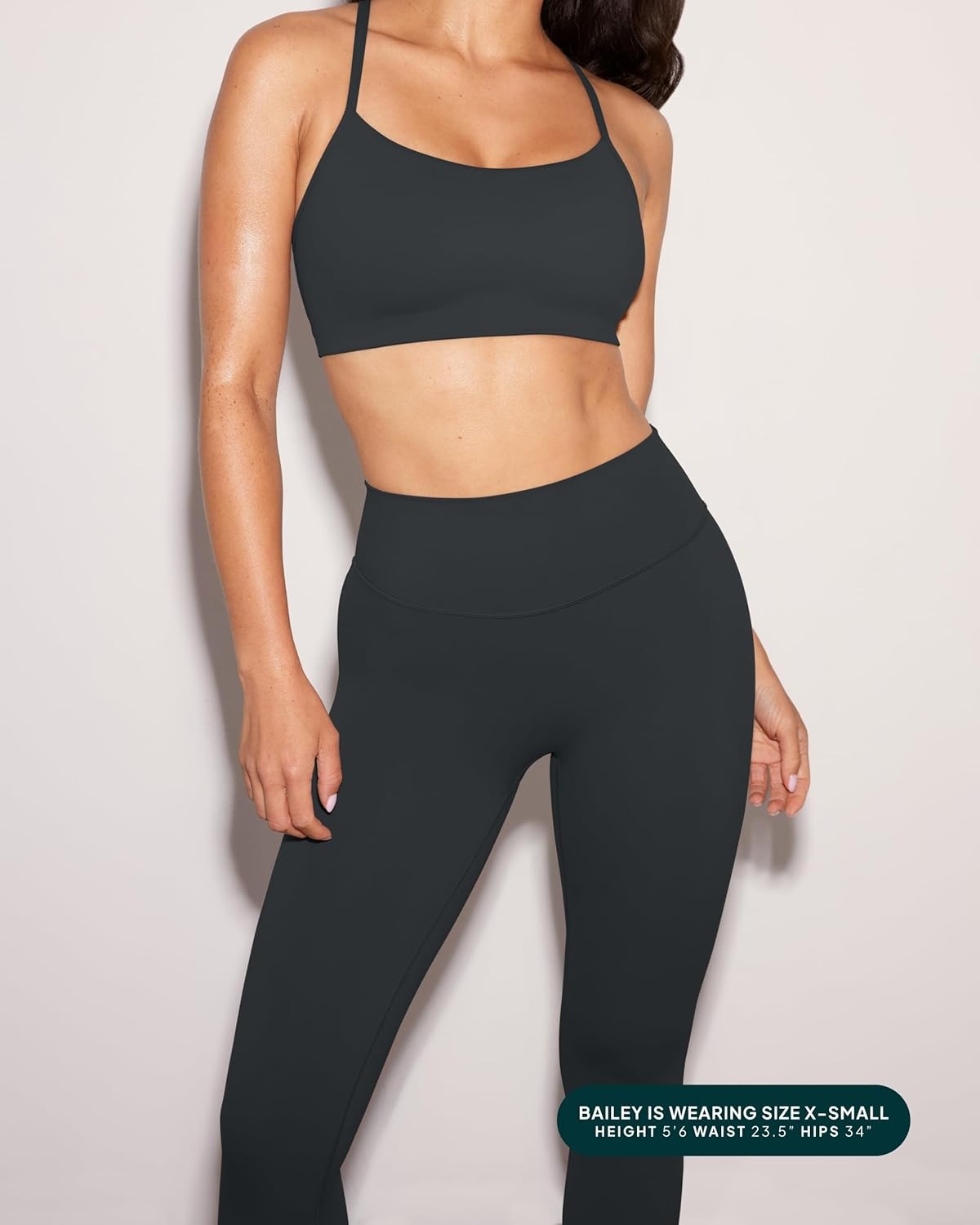 image:imagePAVOI ACTIVE Buttery Soft Workout Leggings for Women High Waisted No Front Seam Gym Leggings Yoga Pants FlexFlowForest Slate