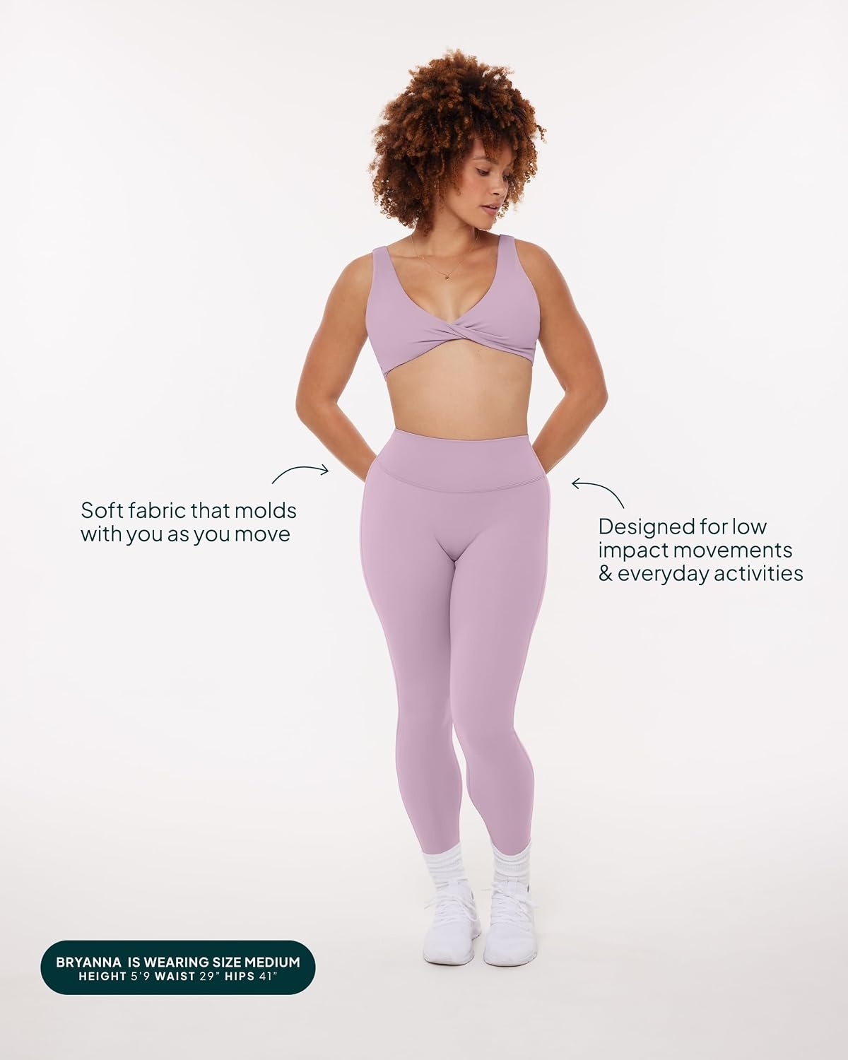 image:imagePAVOI ACTIVE Buttery Soft Workout Leggings for Women High Waisted No Front Seam Gym Leggings Yoga Pants FlexFlowRose