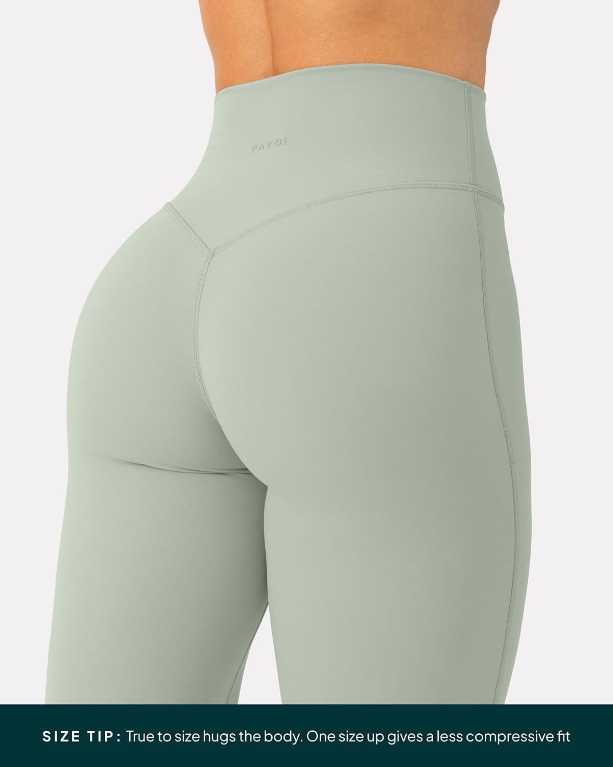 image:imagePAVOI ACTIVE Buttery Soft Workout Leggings for Women High Waisted No Front Seam Gym Leggings Yoga Pants FlexFlowSage
