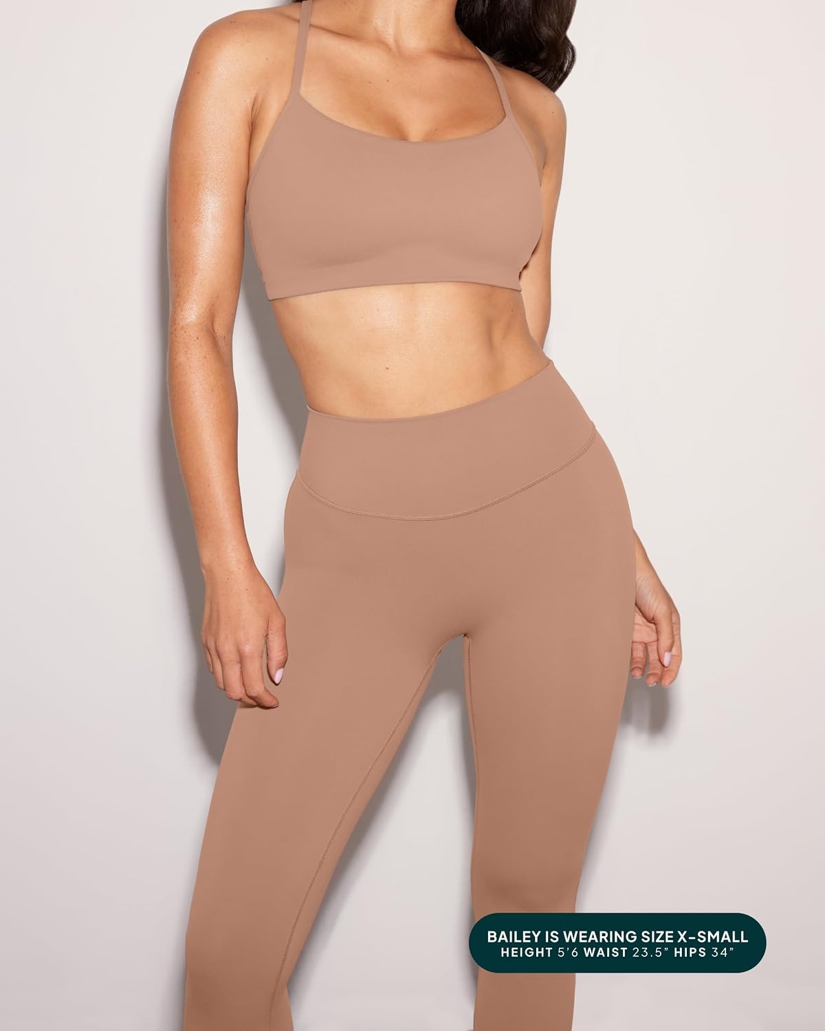 image:imagePAVOI ACTIVE Buttery Soft Workout Leggings for Women High Waisted No Front Seam Gym Leggings Yoga Pants FlexFlowSienna