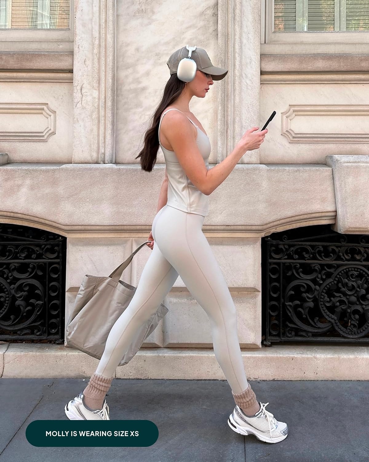 image:imagePAVOI ACTIVE Buttery Soft Workout Leggings for Women High Waisted No Front Seam Gym Leggings Yoga Pants FlexFlowSilver