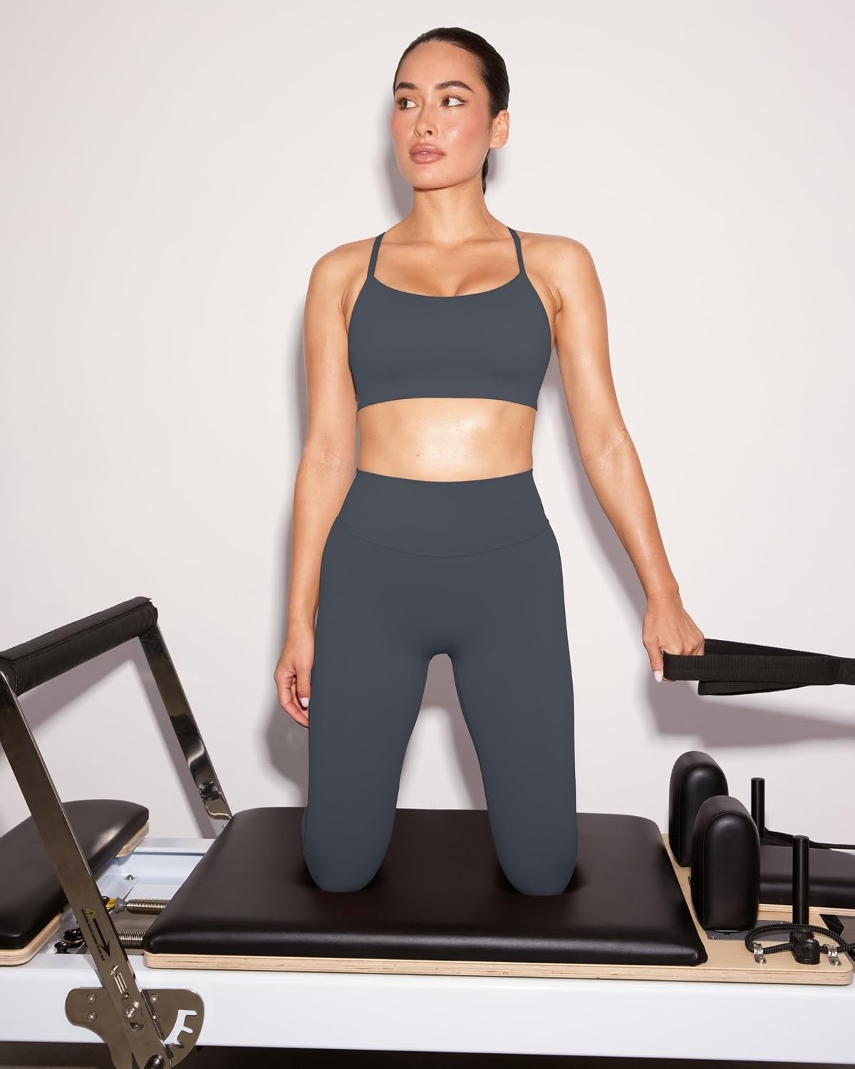 image:imagePAVOI ACTIVE Buttery Soft Workout Leggings for Women High Waisted No Front Seam Gym Leggings Yoga Pants FlexFlowThunder