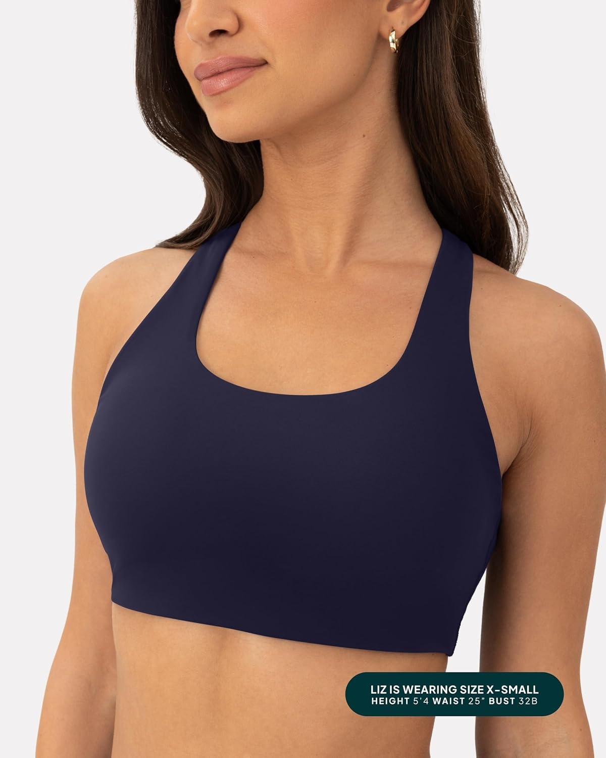 image:imagePAVOI ACTIVE Criss Cross Back High Impact Sports Bras for Women High Support Scoop Neck Padded Workout Bra FlexFlowTwilight