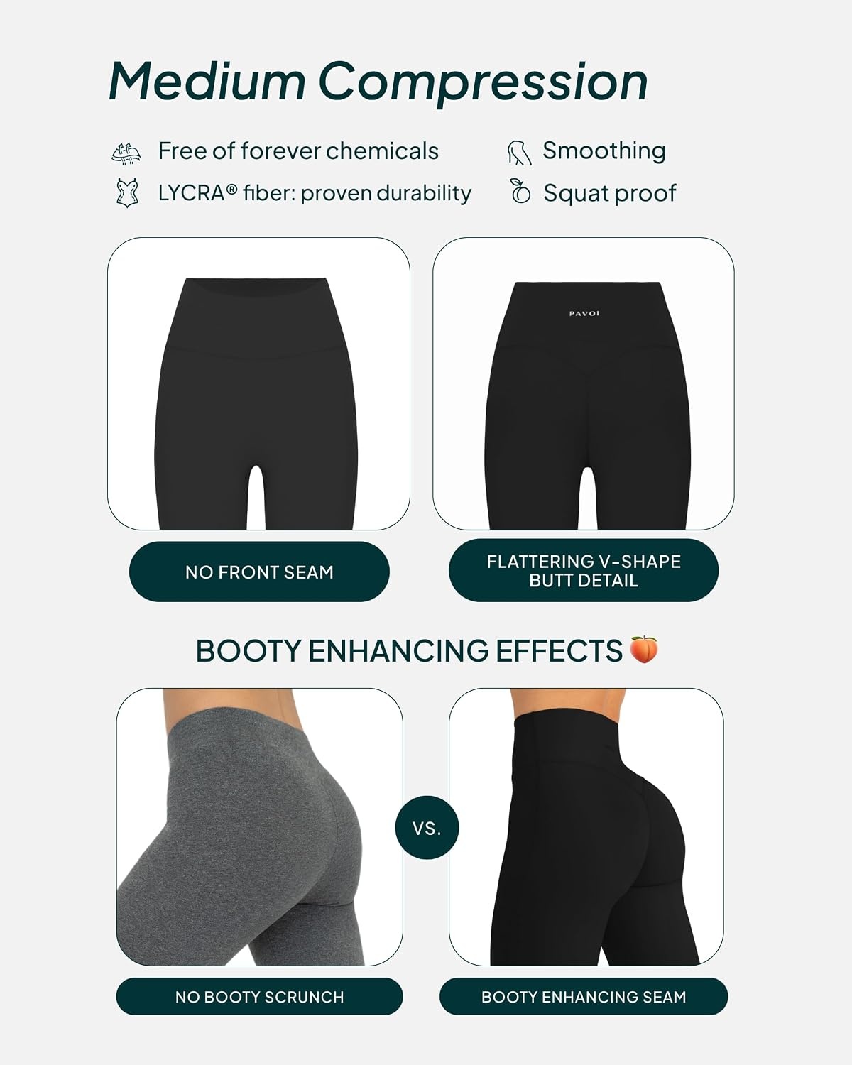 image:imagePAVOI ACTIVE High Waisted Flare Leggings for Women Buttery Soft Bell Bottom Workout Flared Wide Leg Yoga Pants FlexFlowBlack
