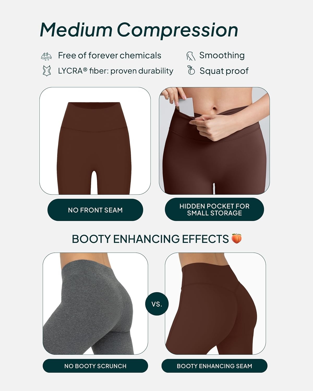 image:imagePAVOI ACTIVE High Waisted Flare Leggings for Women Buttery Soft Bell Bottom Workout Flared Wide Leg Yoga Pants FlexFlowCocoa