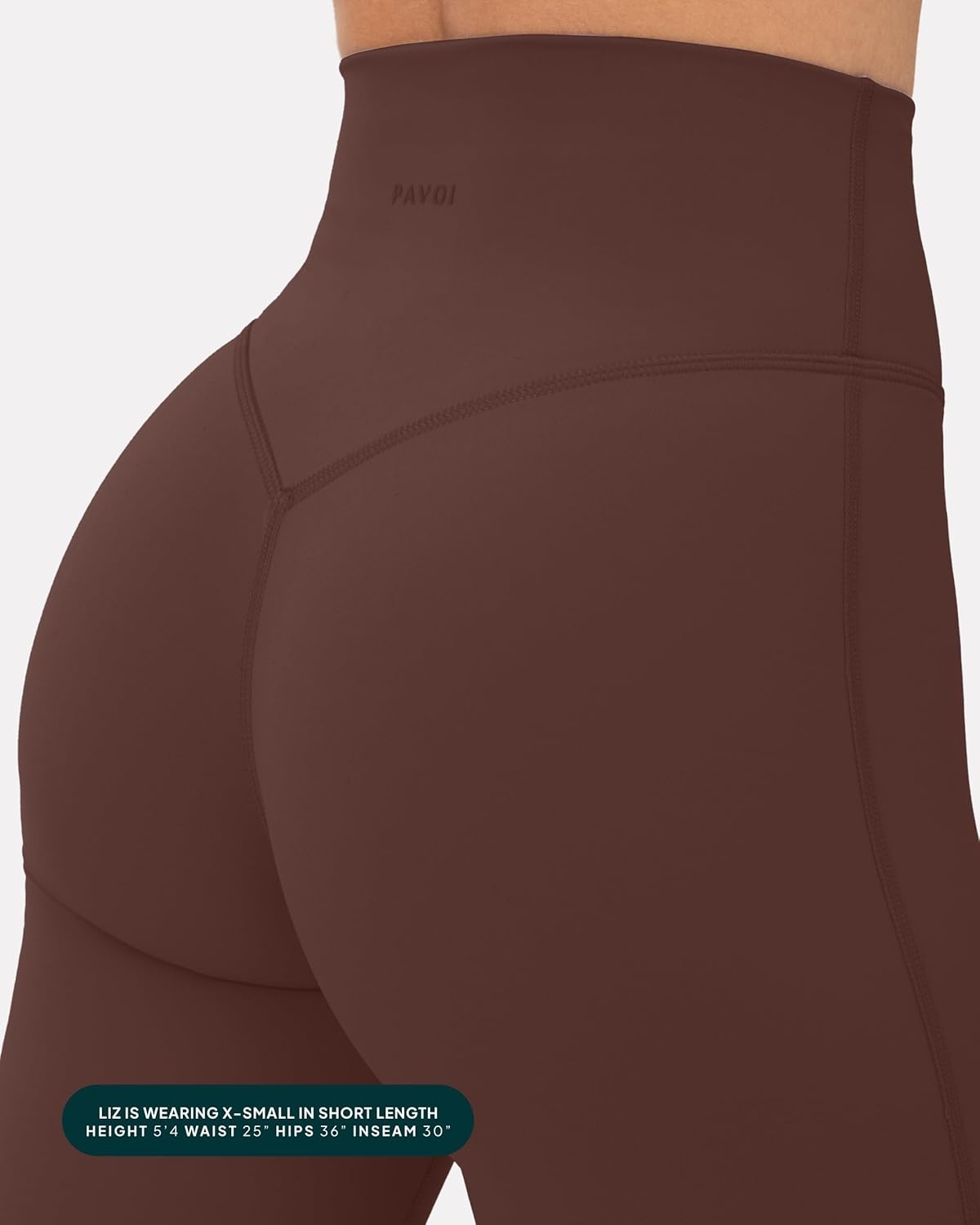 image:imagePAVOI ACTIVE High Waisted Flare Leggings for Women Buttery Soft Bell Bottom Workout Flared Wide Leg Yoga Pants FlexFlowCocoa