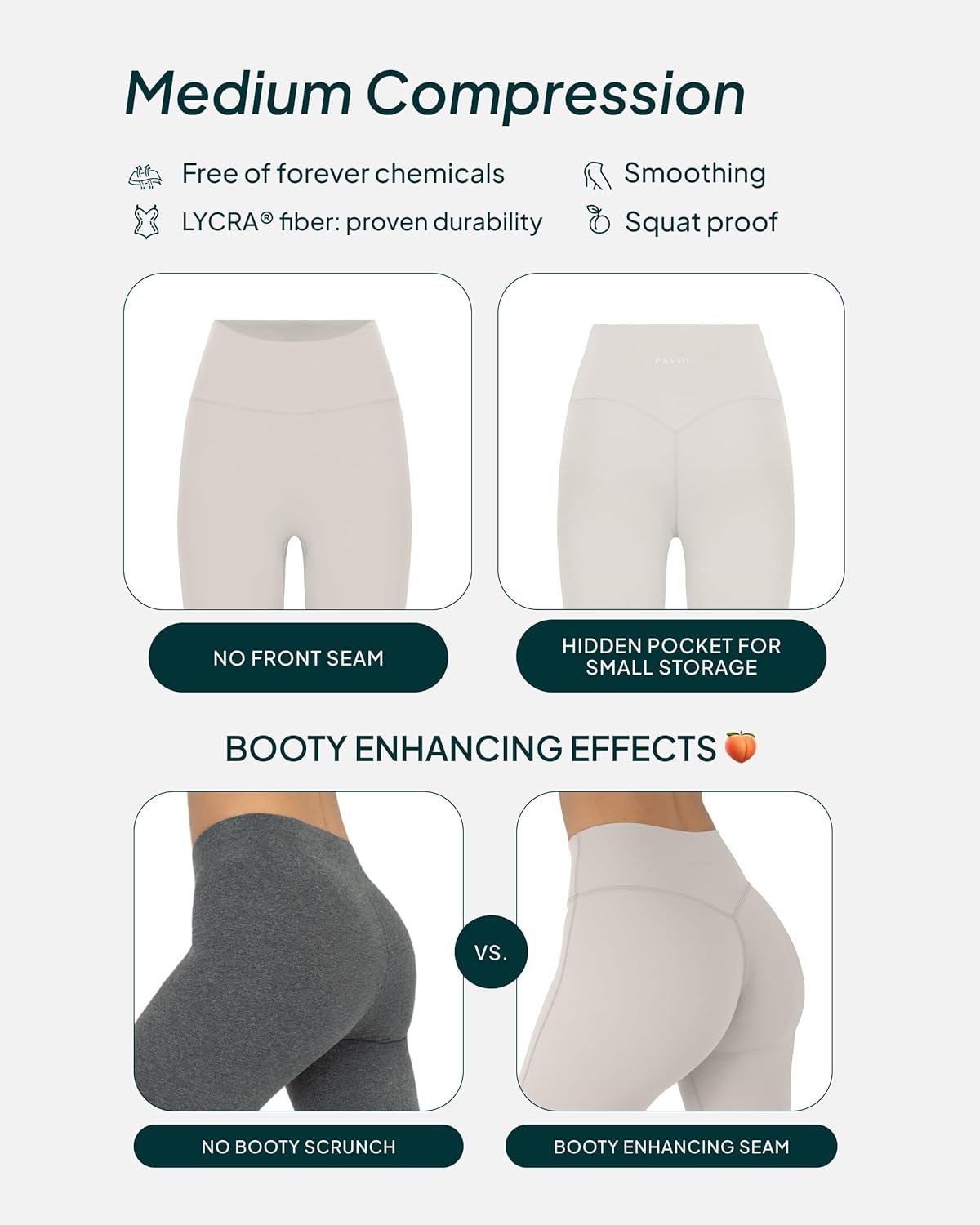 image:imagePAVOI ACTIVE High Waisted Flare Leggings for Women Buttery Soft Bell Bottom Workout Flared Wide Leg Yoga Pants FlexFlowMoon