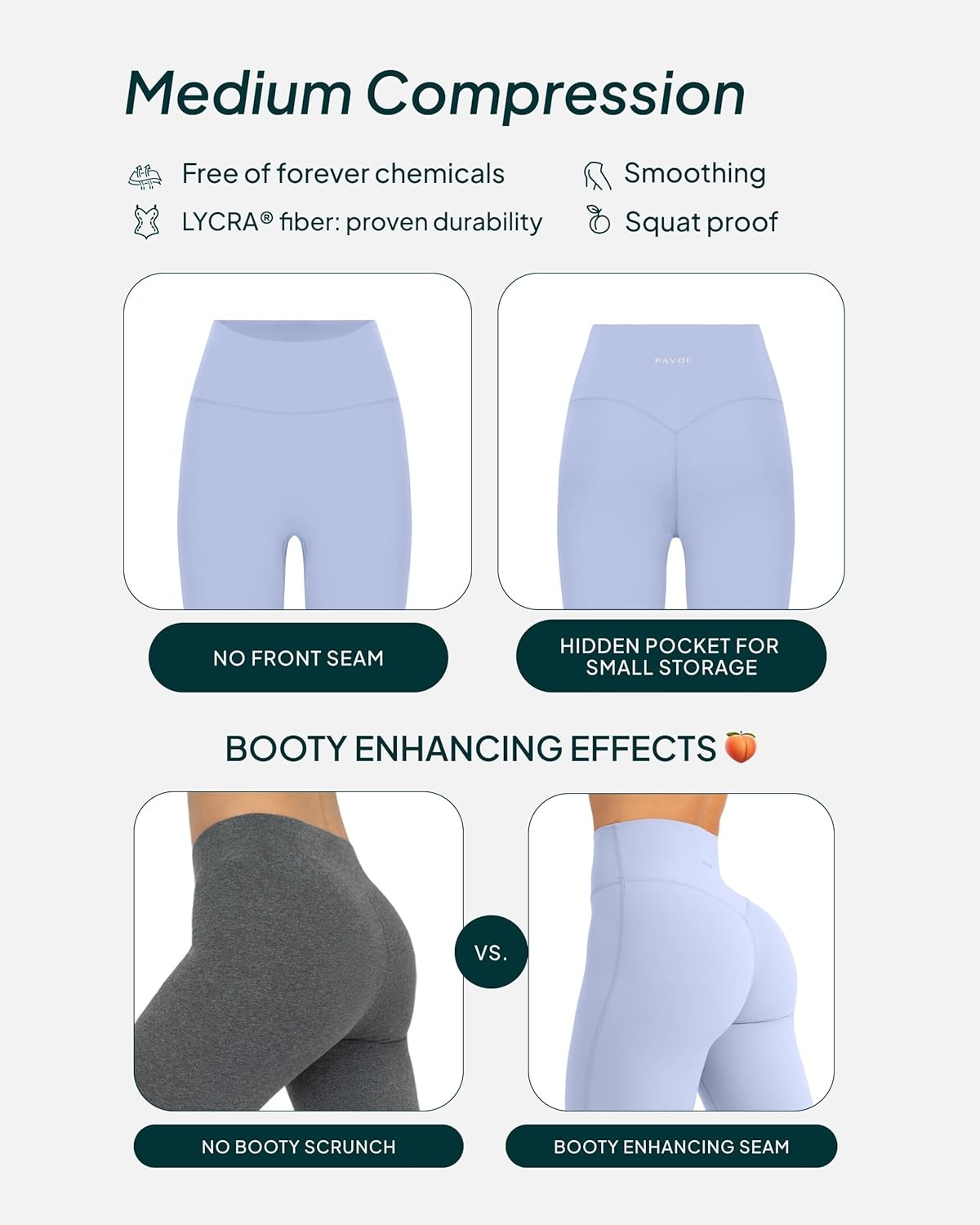 image:imagePAVOI ACTIVE High Waisted Flare Leggings for Women Buttery Soft Bell Bottom Workout Flared Wide Leg Yoga Pants FlexFlowSeabreeze