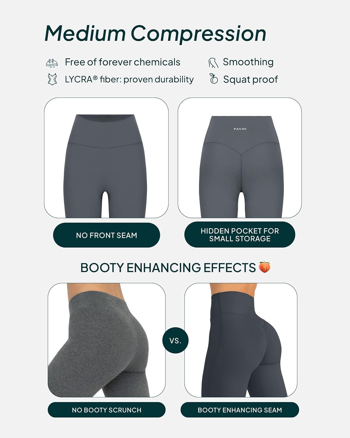 image:imagePAVOI ACTIVE High Waisted Flare Leggings for Women Buttery Soft Bell Bottom Workout Flared Wide Leg Yoga Pants FlexFlowThunder