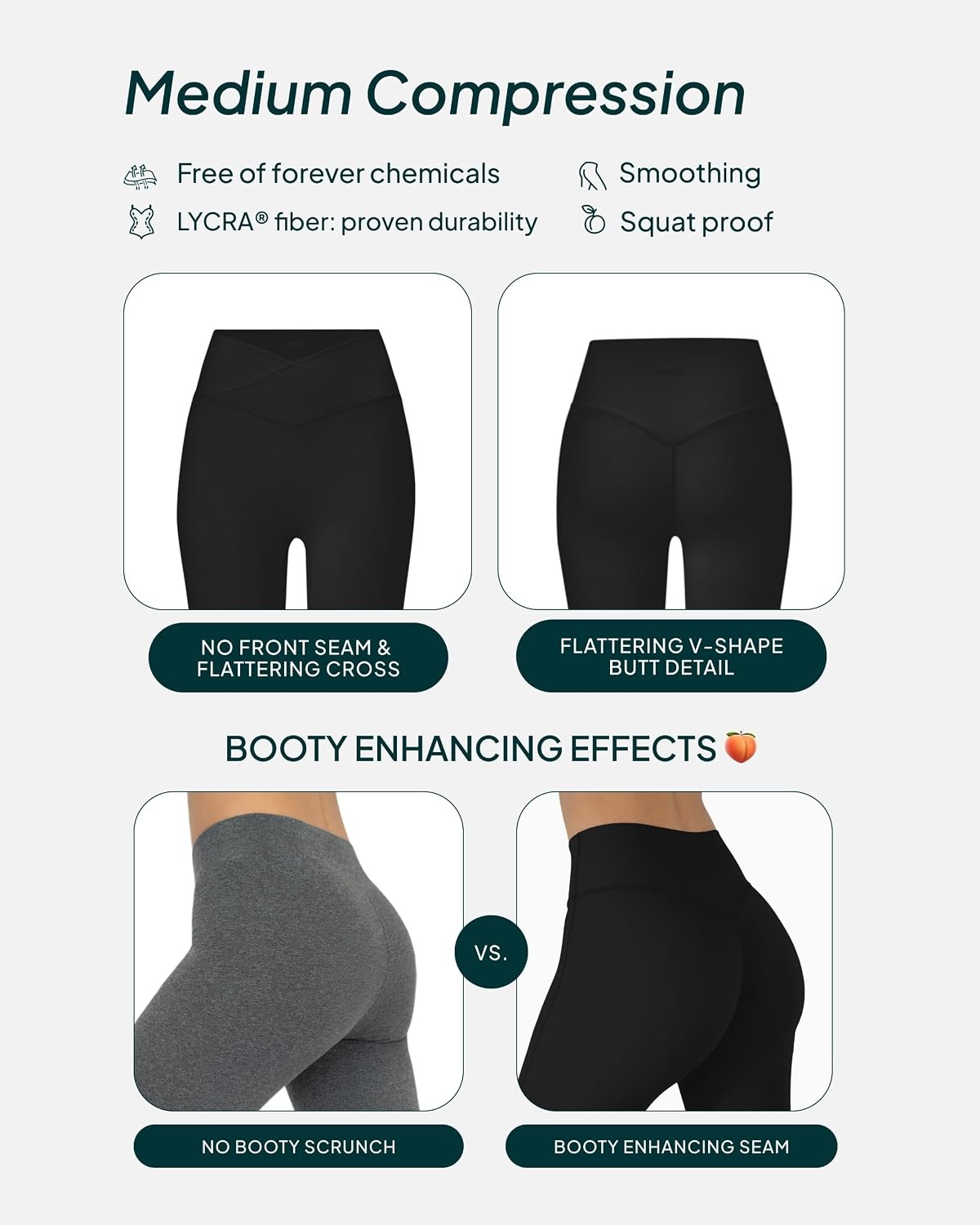 image:imagePAVOI ACTIVE Pilates Crossover Leggings for Women Buttery Soft High Waisted V Cut Cross Waist Workout Yoga Pants FlexFlowBlack
