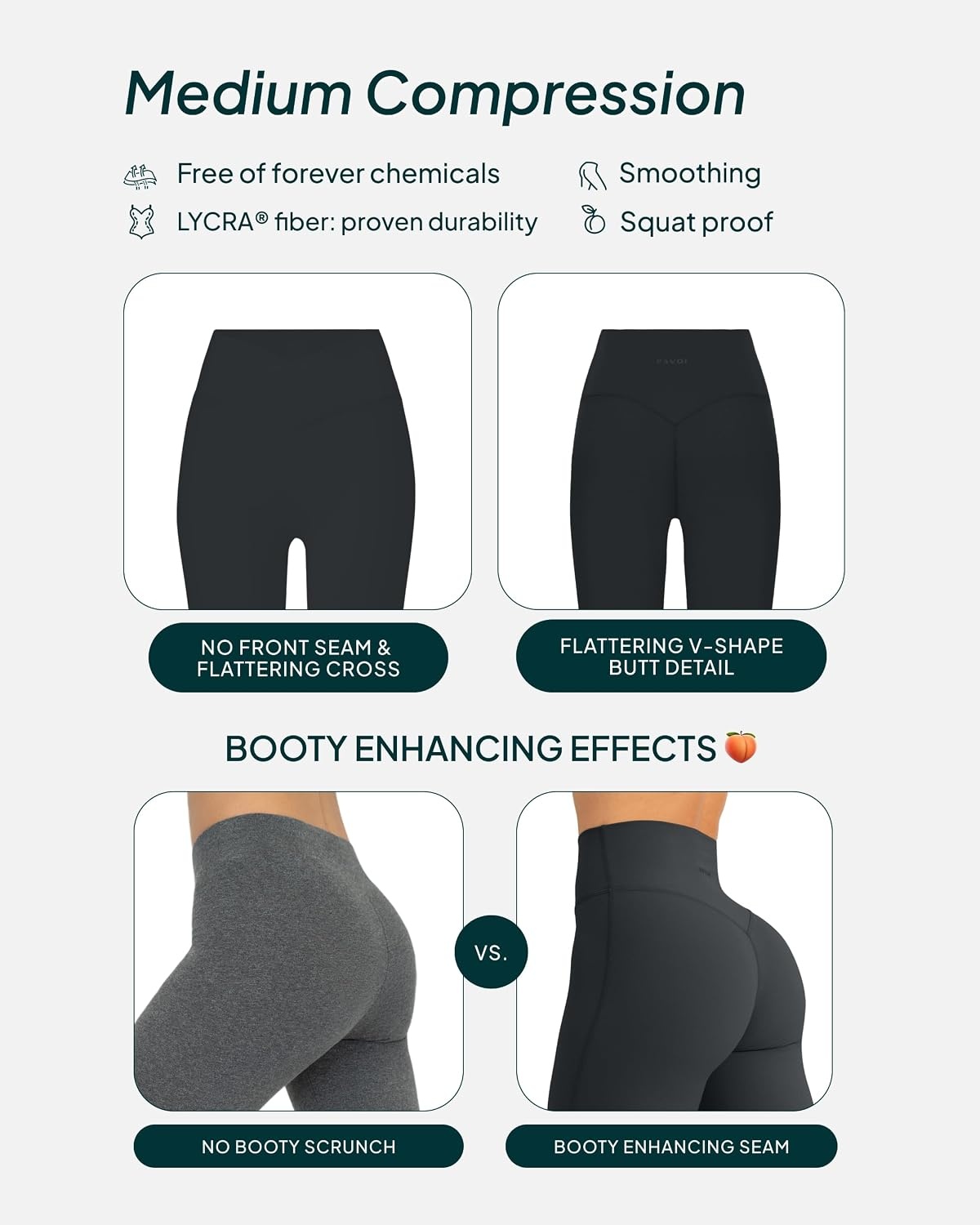 image:imagePAVOI ACTIVE Pilates Crossover Leggings for Women Buttery Soft High Waisted V Cut Cross Waist Workout Yoga Pants FlexFlowForest Slate