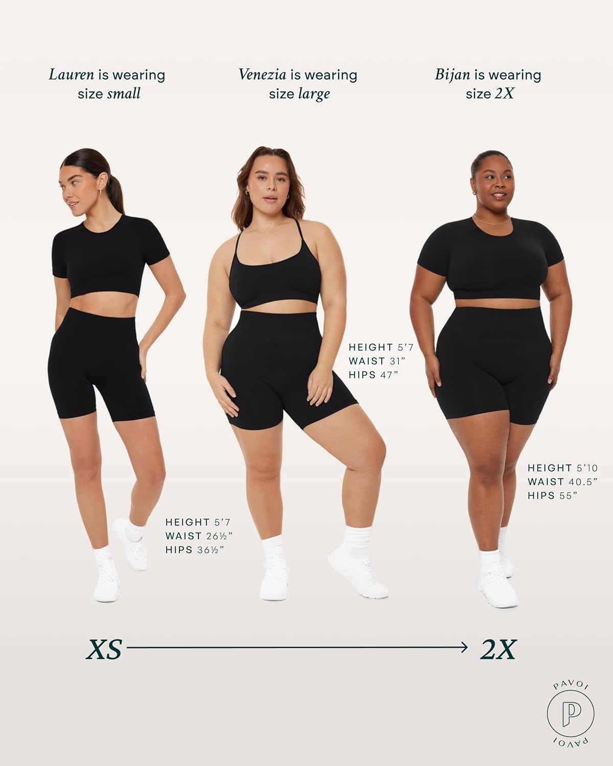 image:imagePAVOI ACTIVE Seamless Shorts Sculpting Compression High Waisted 45 amp 6 Scrunch Butt Ribbed SculptForm Biker ShortsBlush