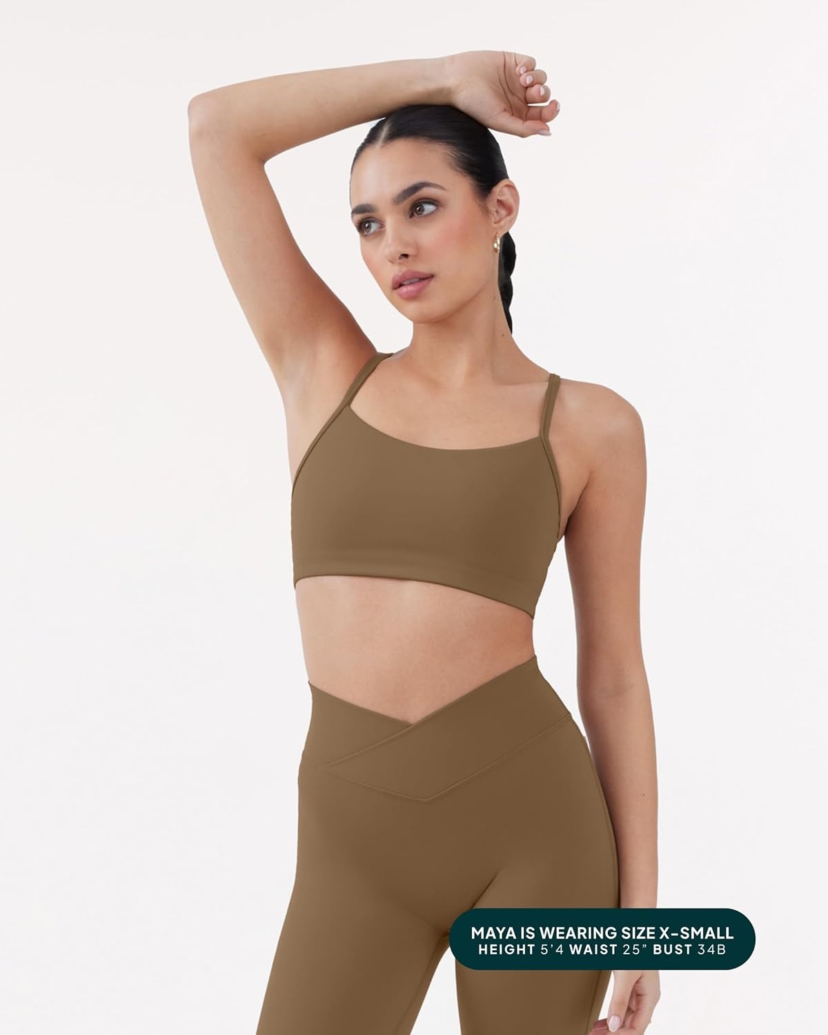 image:imagePAVOI ACTIVE Yoga Racerback Bras for Women Buttery Soft Low Support Scoop Neck YBack Thin Strap Sports Bra FlexFlowCafe