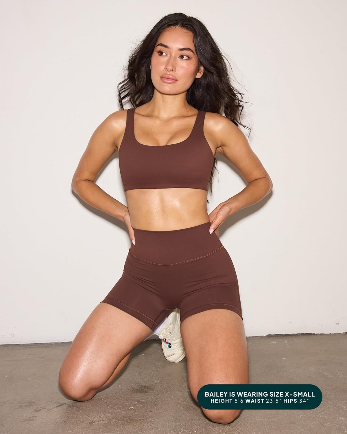 image:imagePAVOI ACTIVE Yoga Shorts for Women High Waisted Gym Shorts Buttery Soft Biker Workout Shorts 4 amp 6 Compression FitCocoa