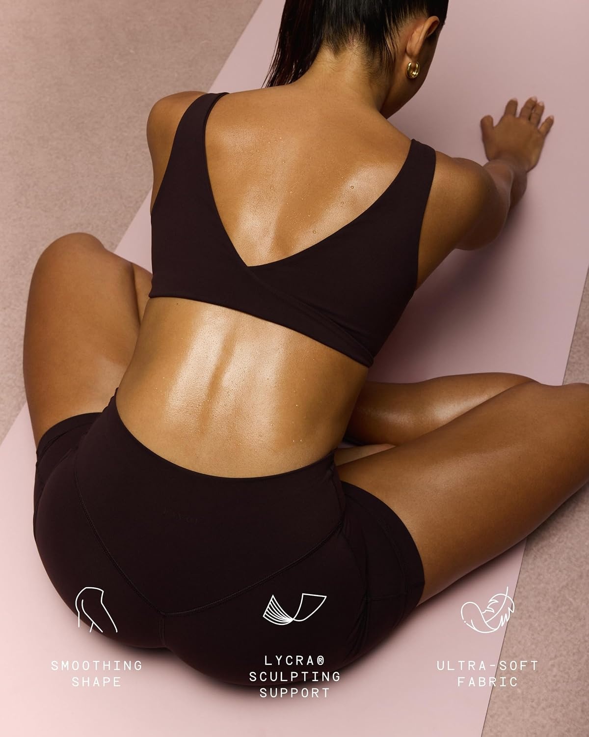 image:imagePAVOI ACTIVE Yoga Shorts for Women High Waisted Gym Shorts Buttery Soft Biker Workout Shorts 4 amp 6 Compression FitEspresso
