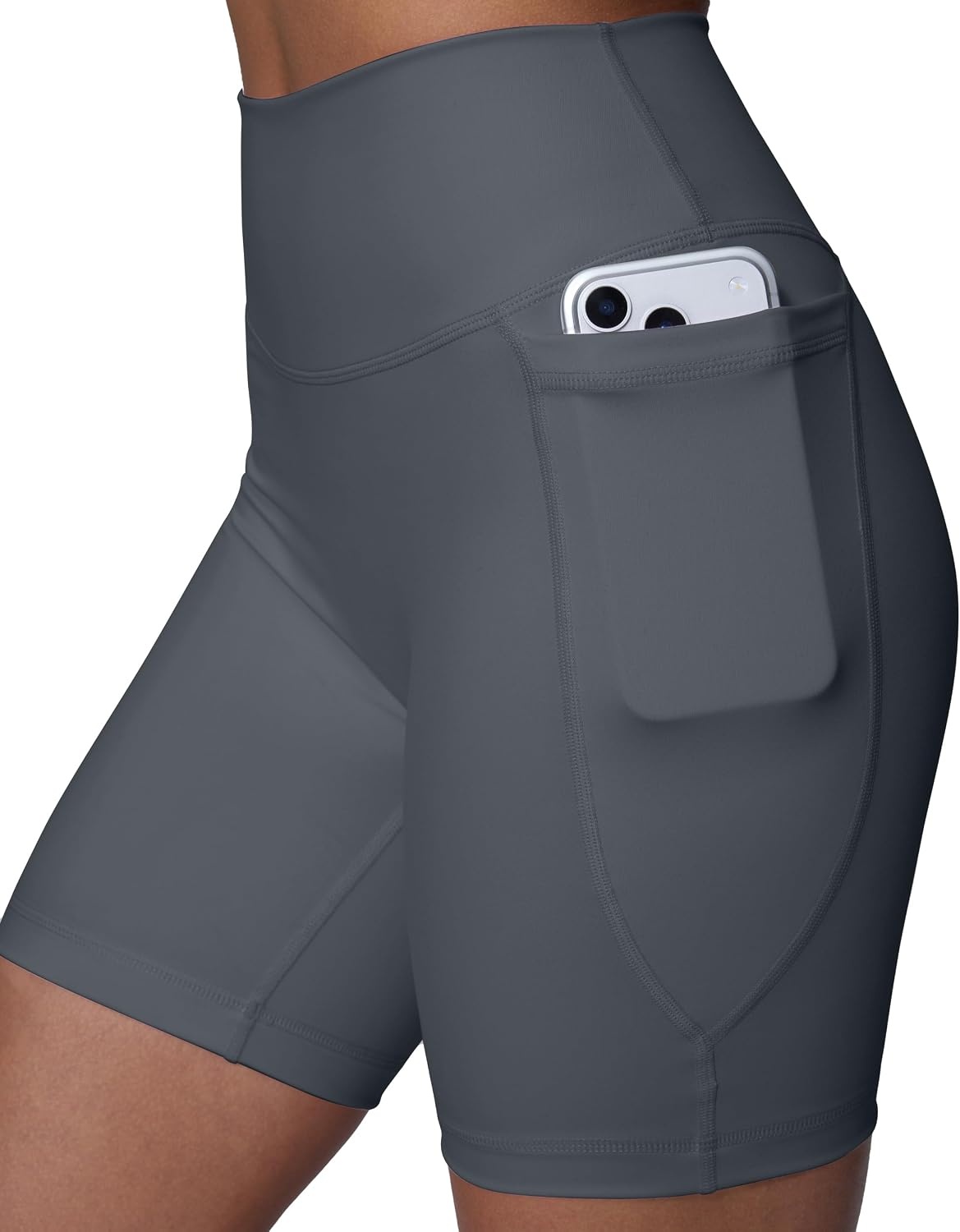 image:imagePAVOI ACTIVE Yoga Shorts for Women High Waisted Gym Shorts Buttery Soft Biker Workout Shorts 4 amp 6 Compression FitThunder