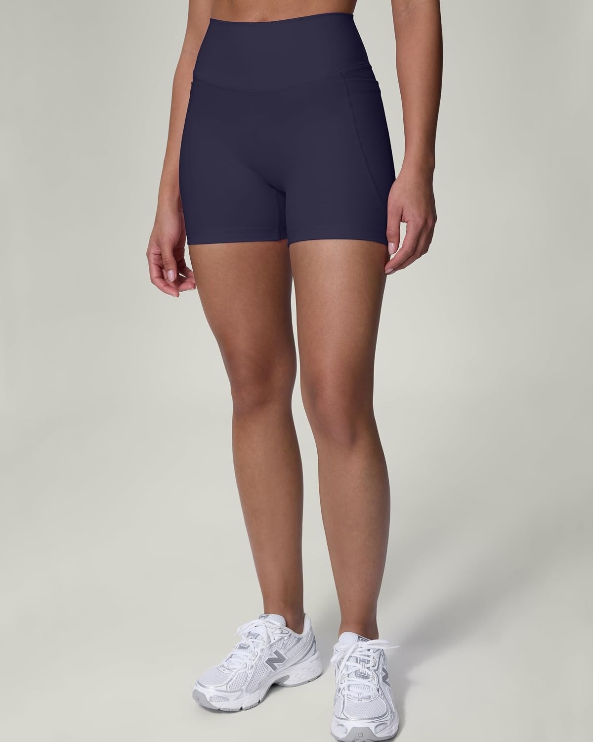 image:imagePAVOI ACTIVE Yoga Shorts for Women High Waisted Gym Shorts Buttery Soft Biker Workout Shorts 4 amp 6 Compression FitTwilight