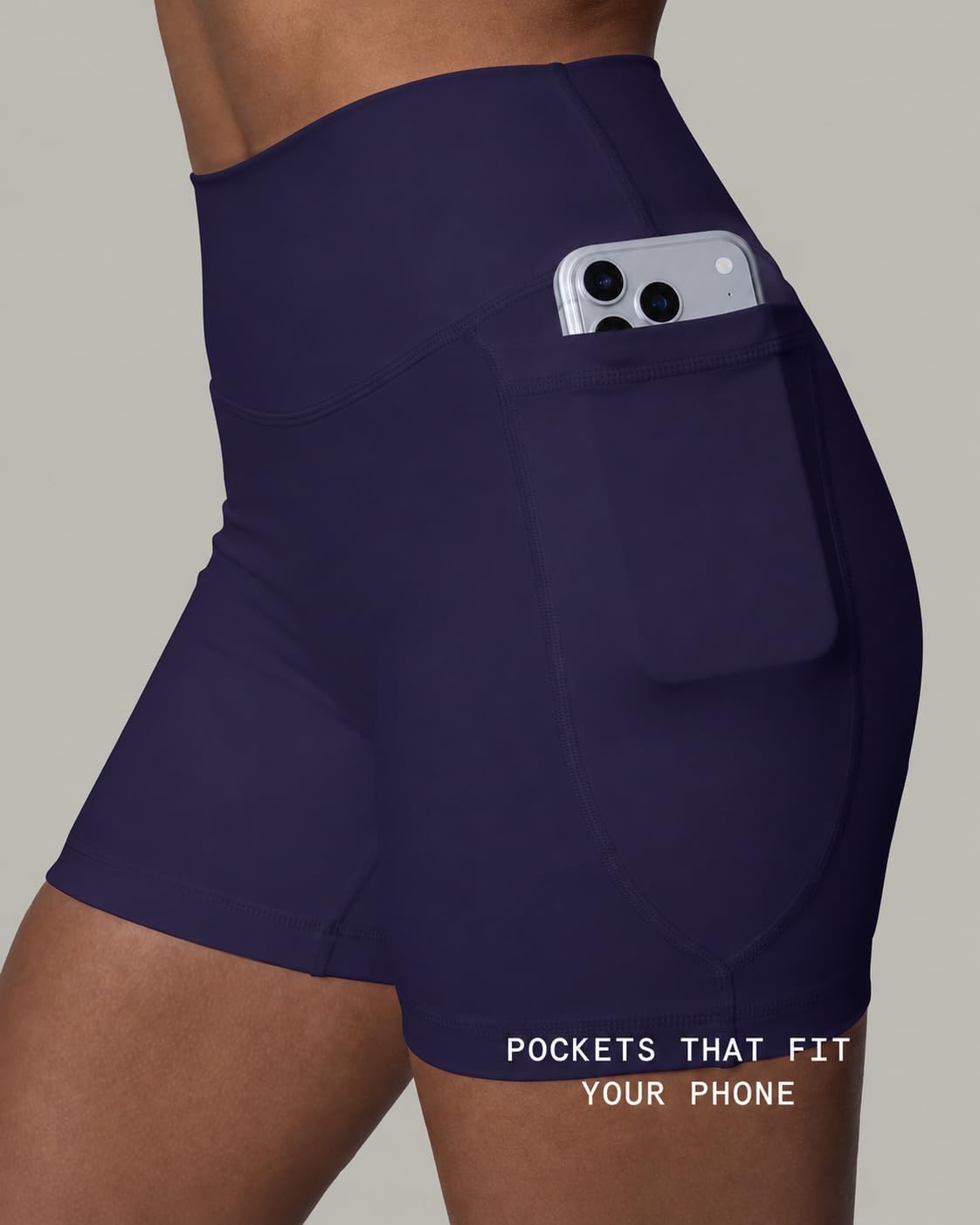 image:imagePAVOI ACTIVE Yoga Shorts for Women High Waisted Gym Shorts Buttery Soft Biker Workout Shorts 4 amp 6 Compression FitTwilight