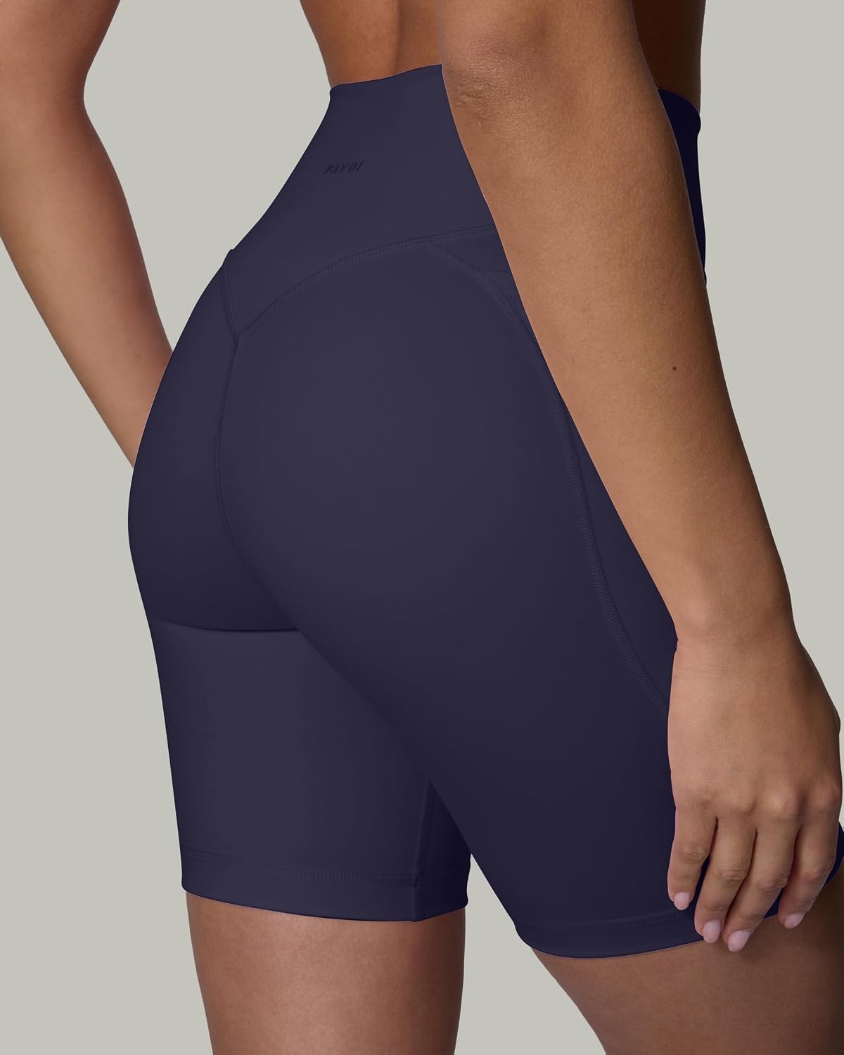 image:imagePAVOI ACTIVE Yoga Shorts for Women High Waisted Gym Shorts Buttery Soft Biker Workout Shorts 4 amp 6 Compression FitTwilight