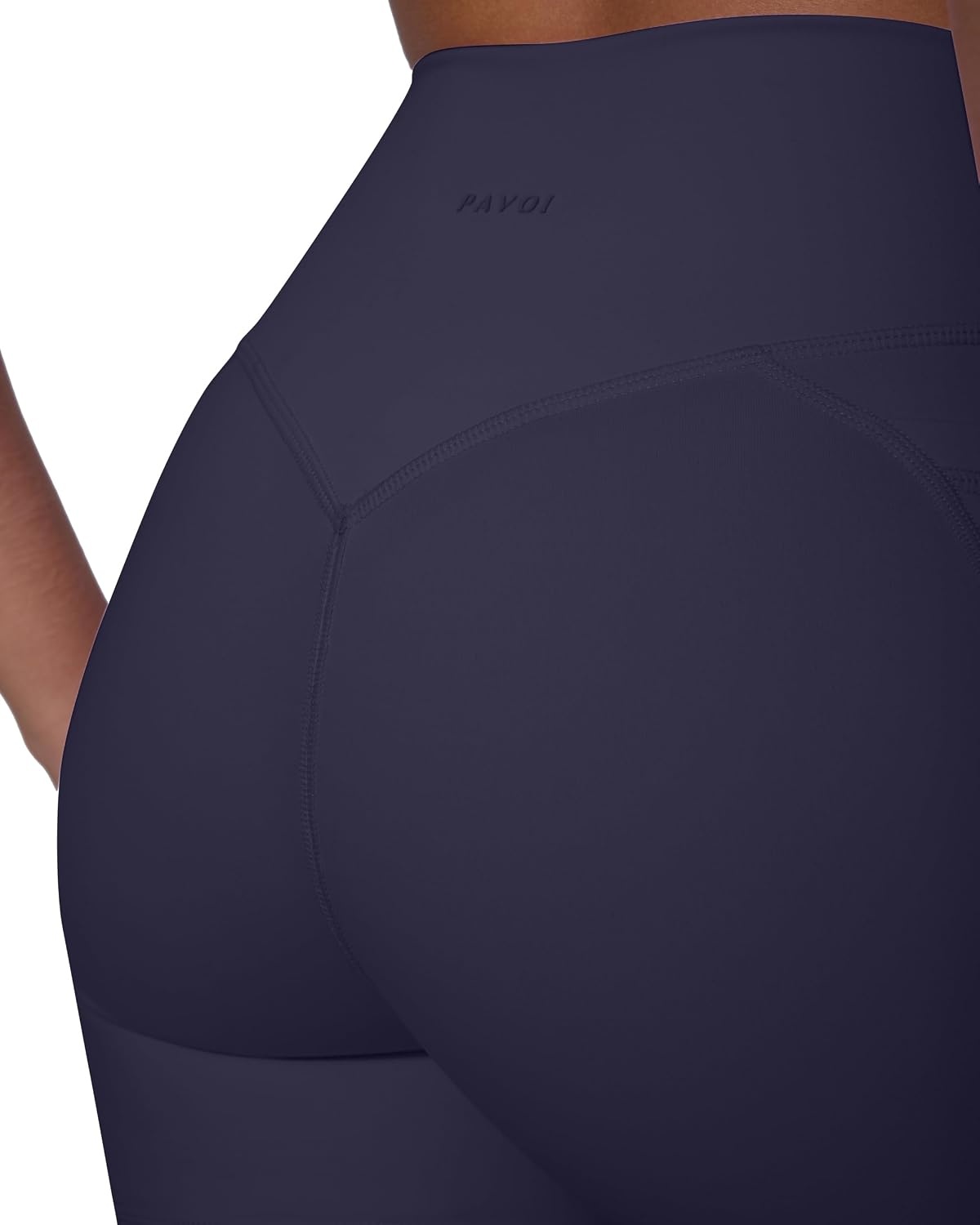 image:imagePAVOI ACTIVE Yoga Shorts for Women High Waisted Gym Shorts Buttery Soft Biker Workout Shorts 4 amp 6 Compression FitTwilight