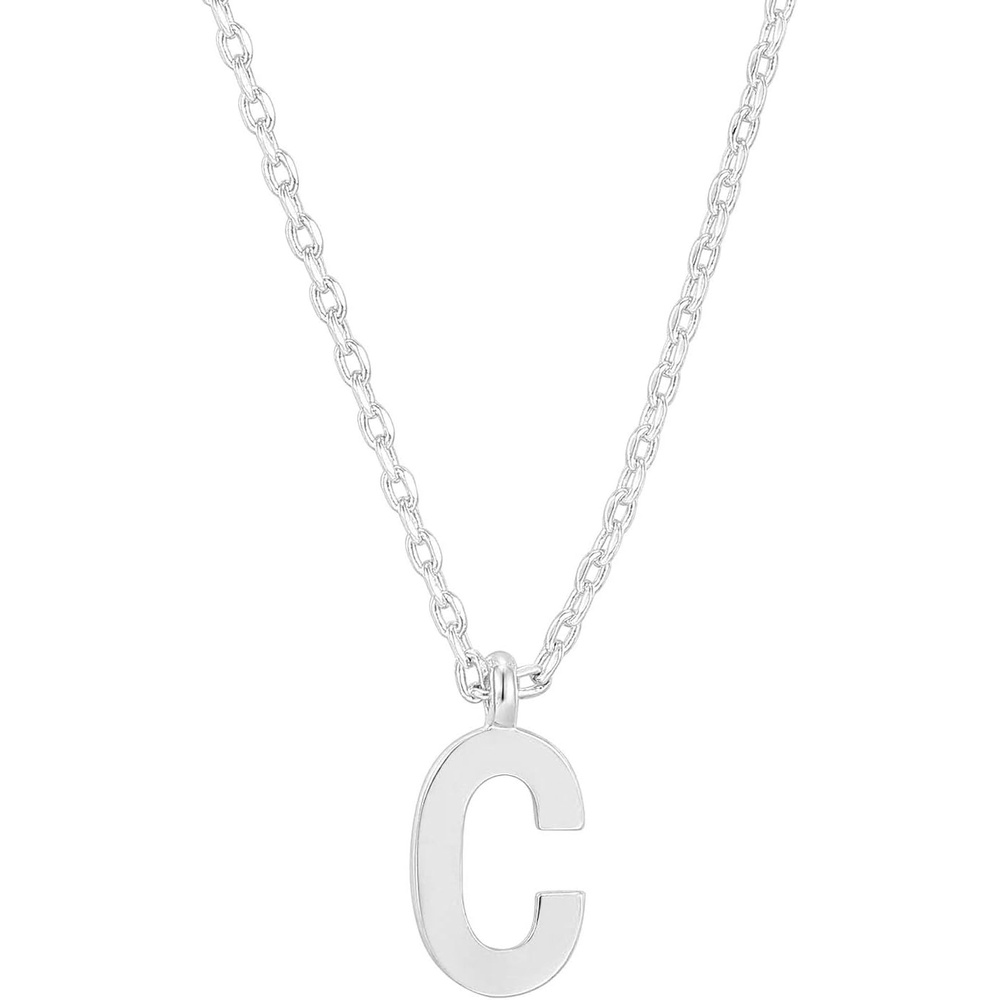 image:imagePAVOI 14K Gold Plated Initial Necklace  Letter Necklaces for Women C